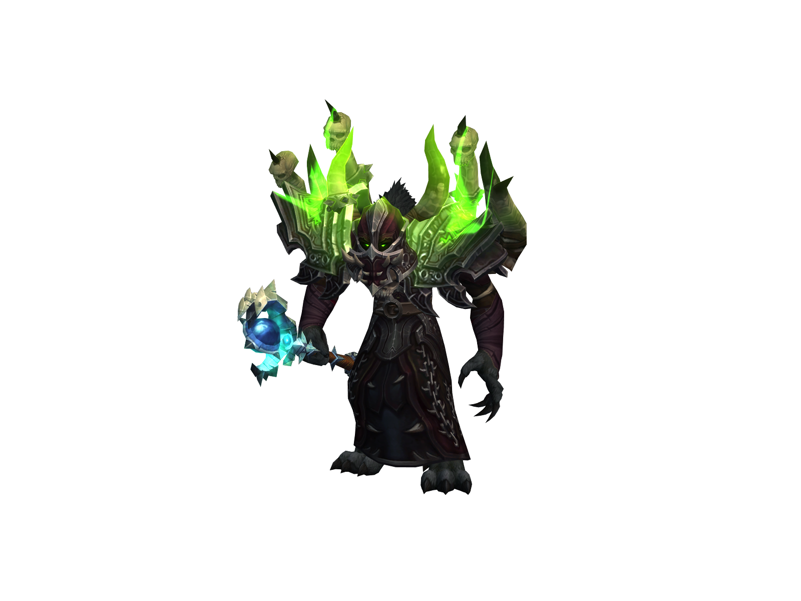 Криппер 3D character render