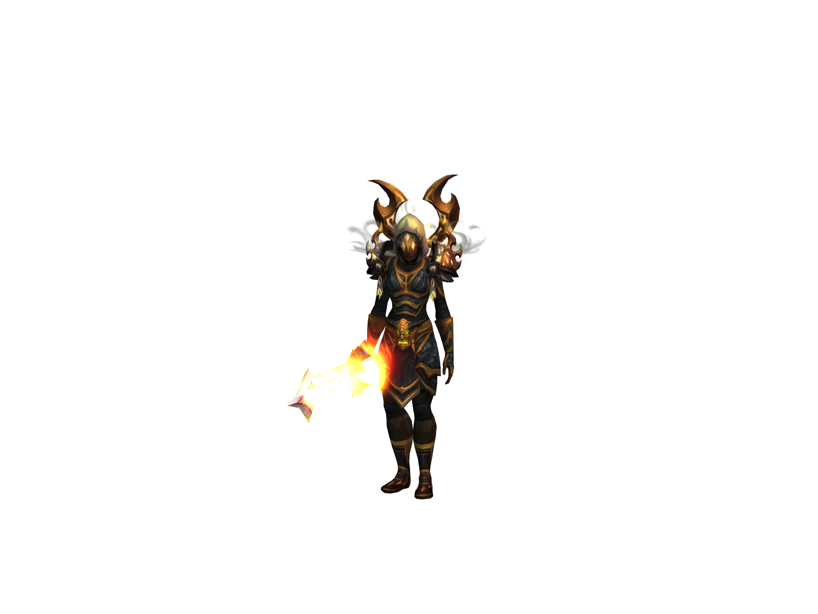 Холиракун 3D character render