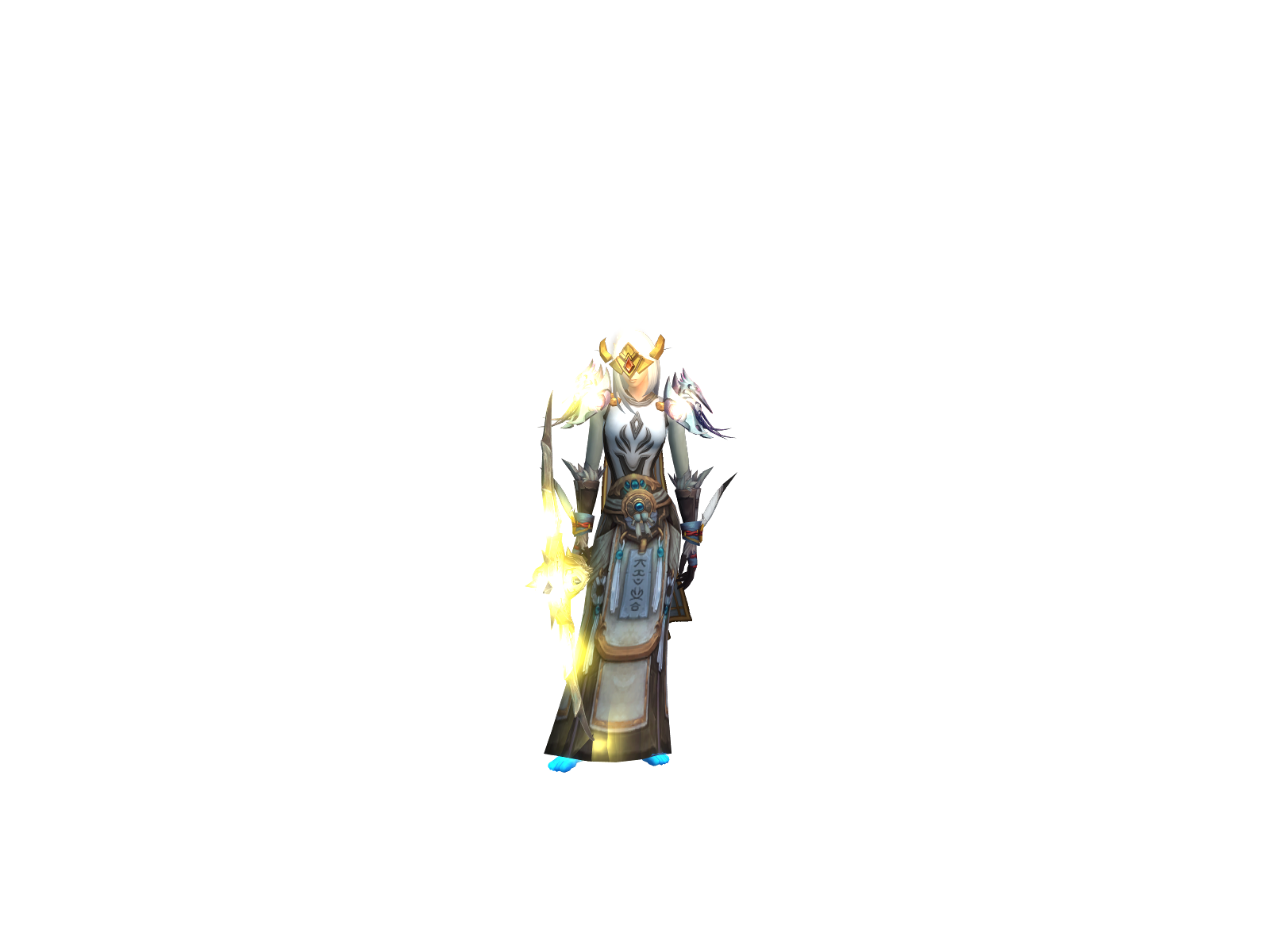 Алтарь 3D character render