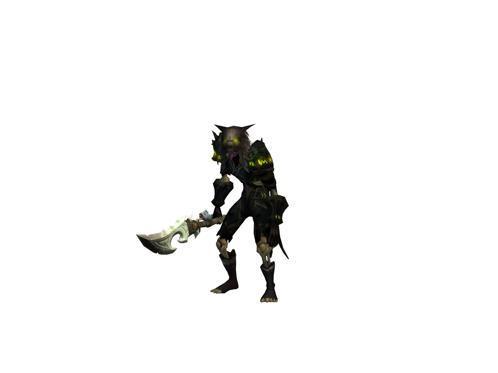 Ванзил 3D character render