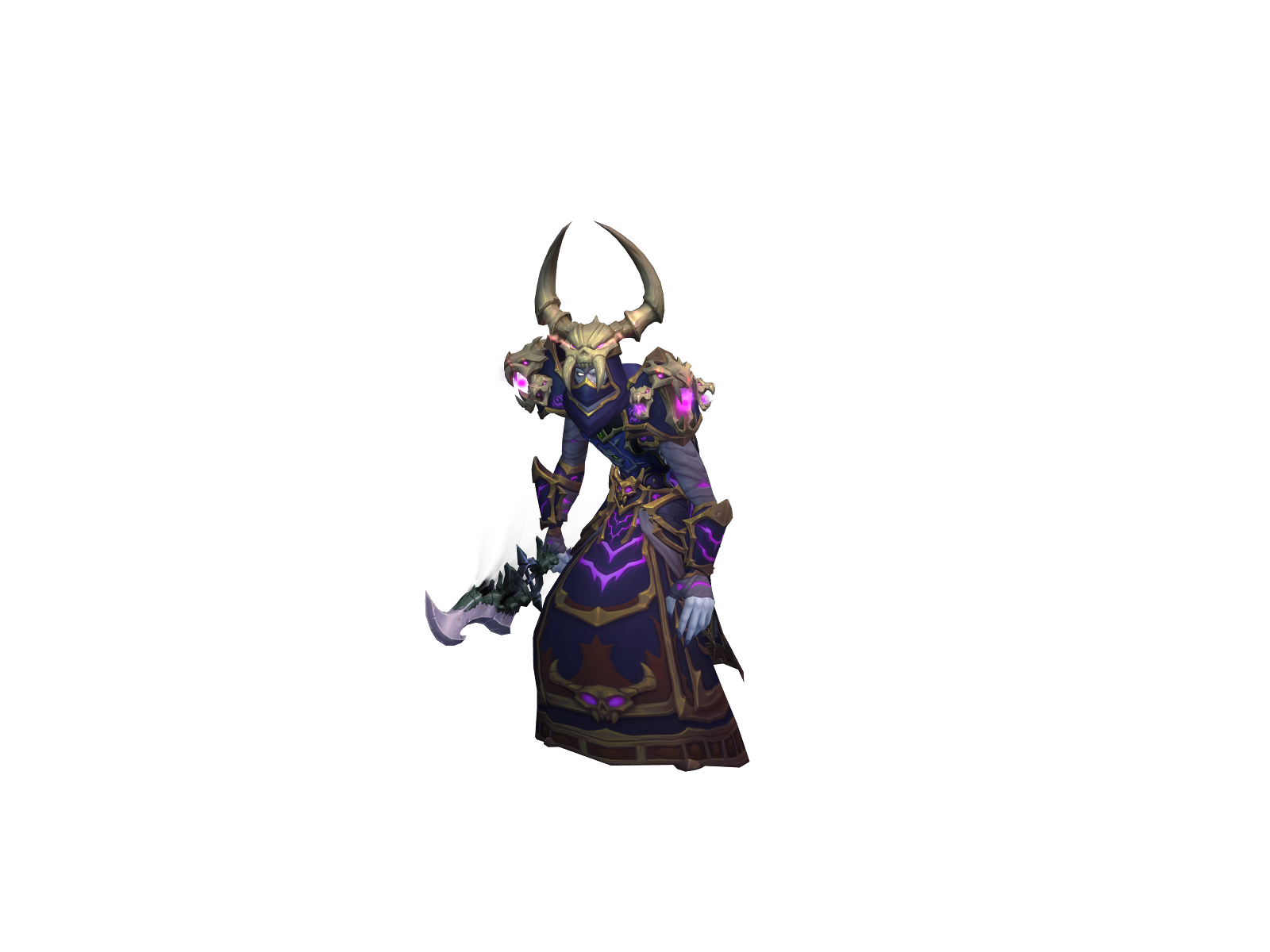 Мородук 3D character render