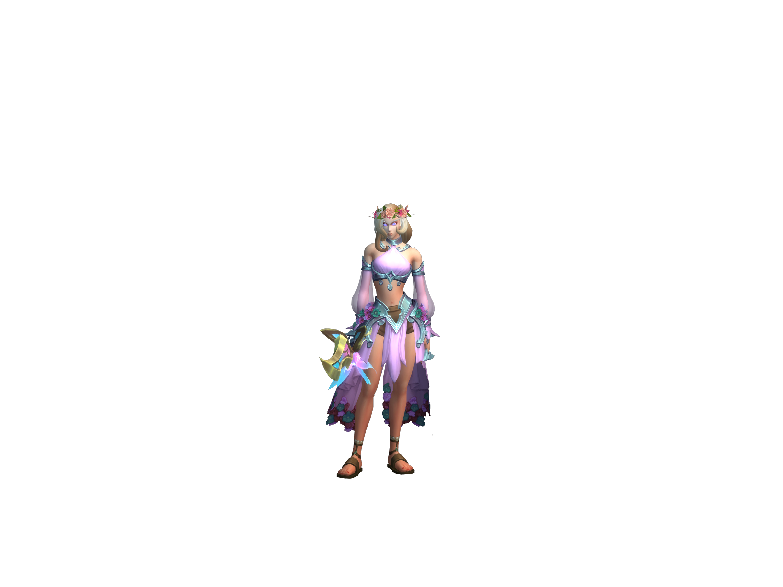 Соннаялисица 3D character render