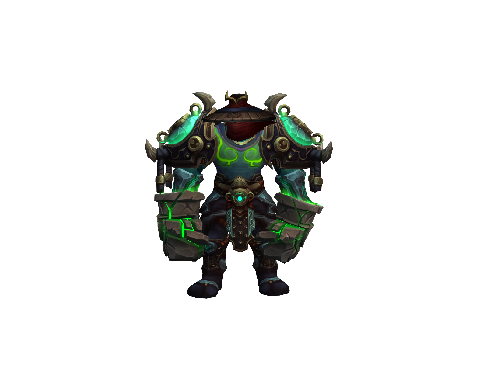 Румпамонк 3D character render