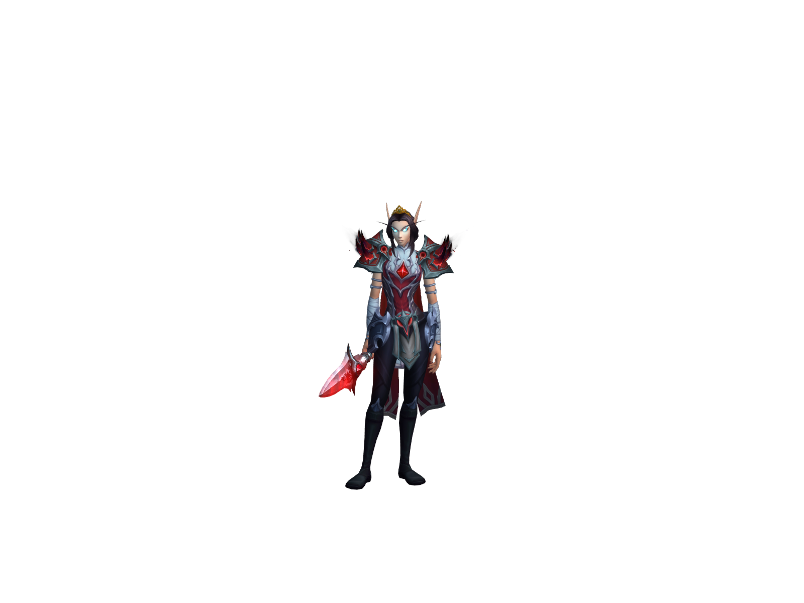Кустиккрови 3D character render