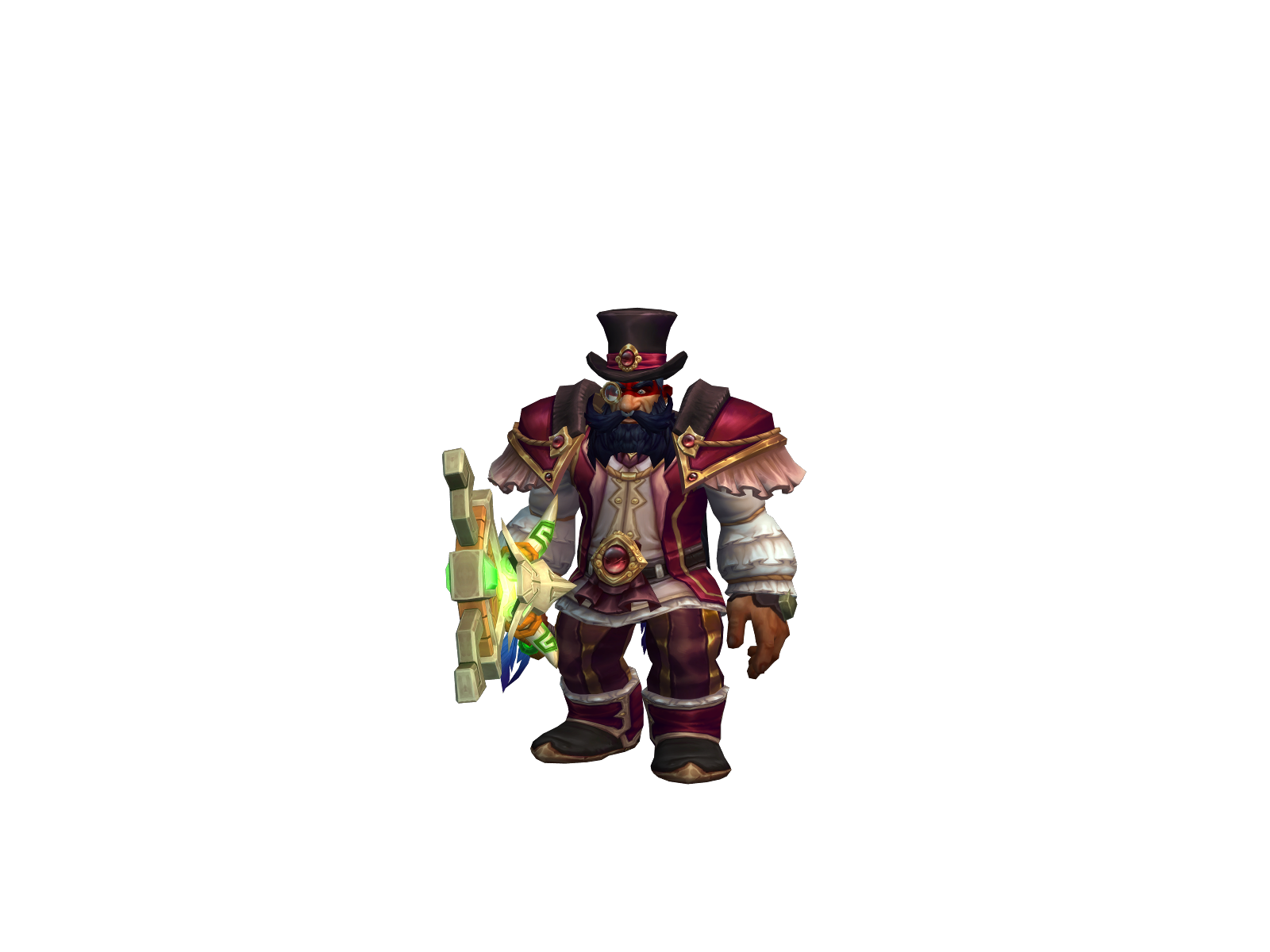 Хитрыймаг 3D character render