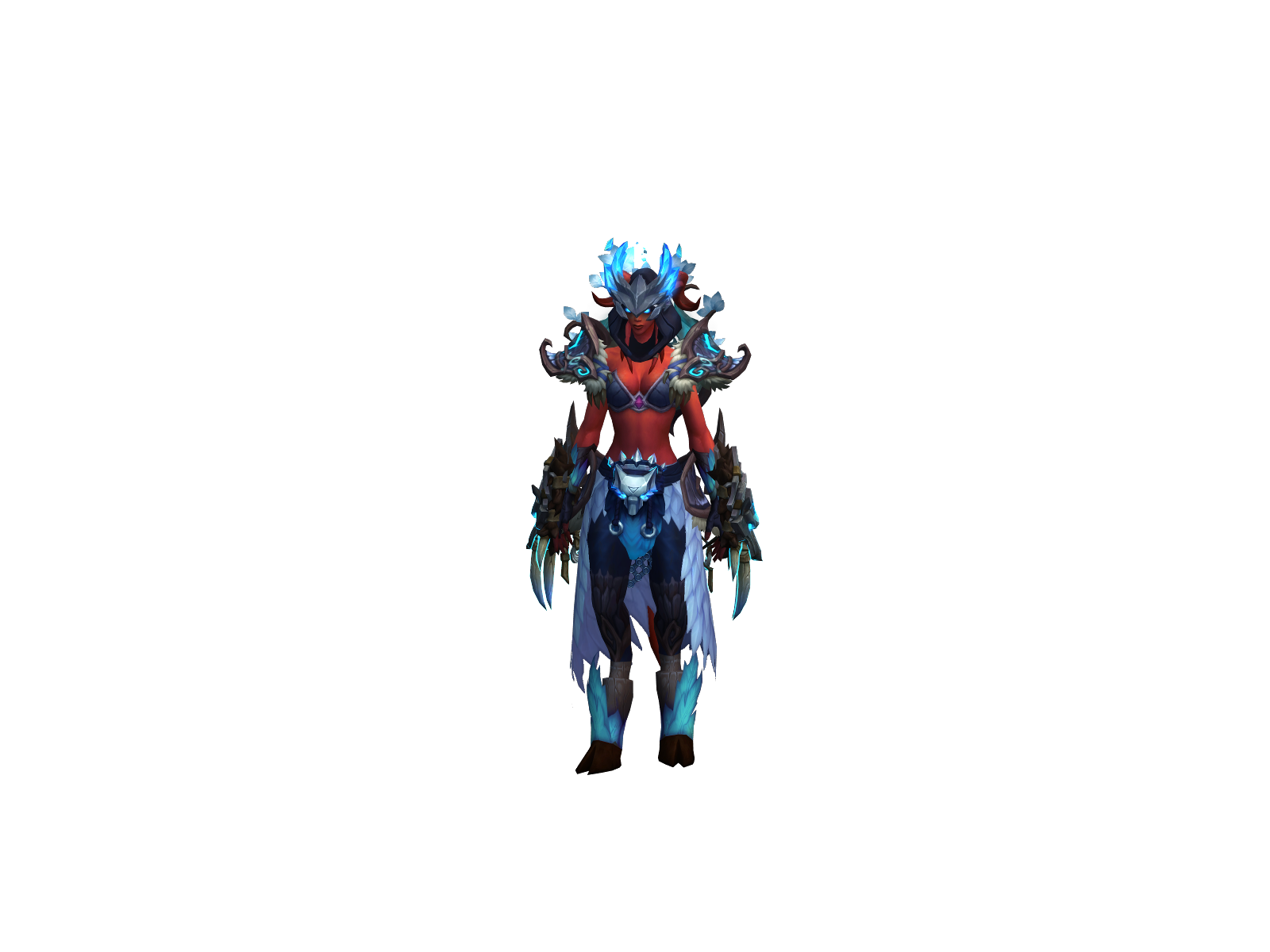Мокраявода 3D character render