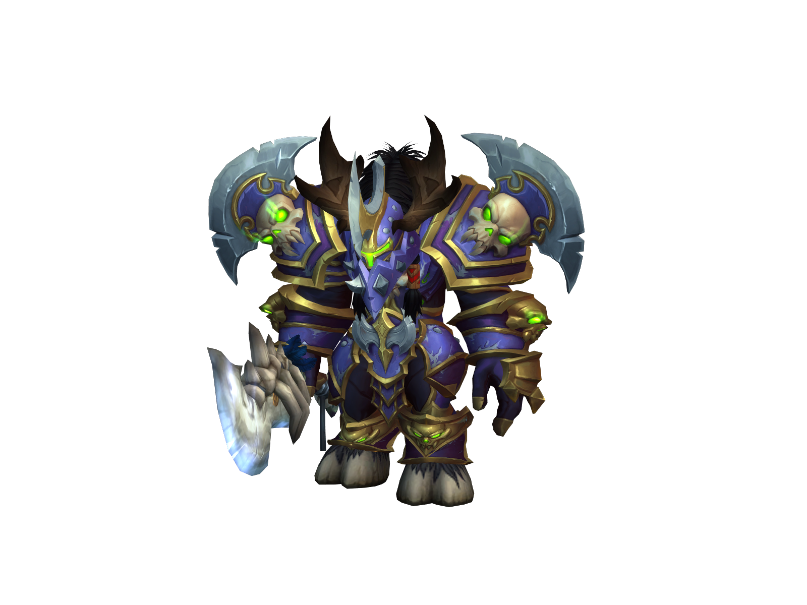 Вариро 3D character render