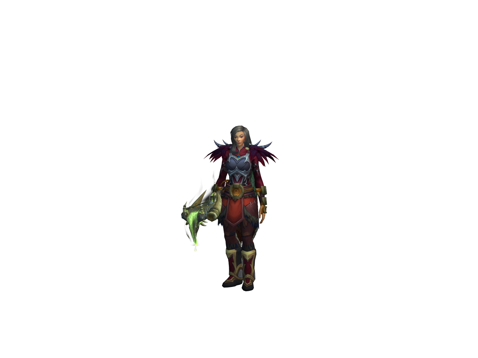 Танарр 3D character render