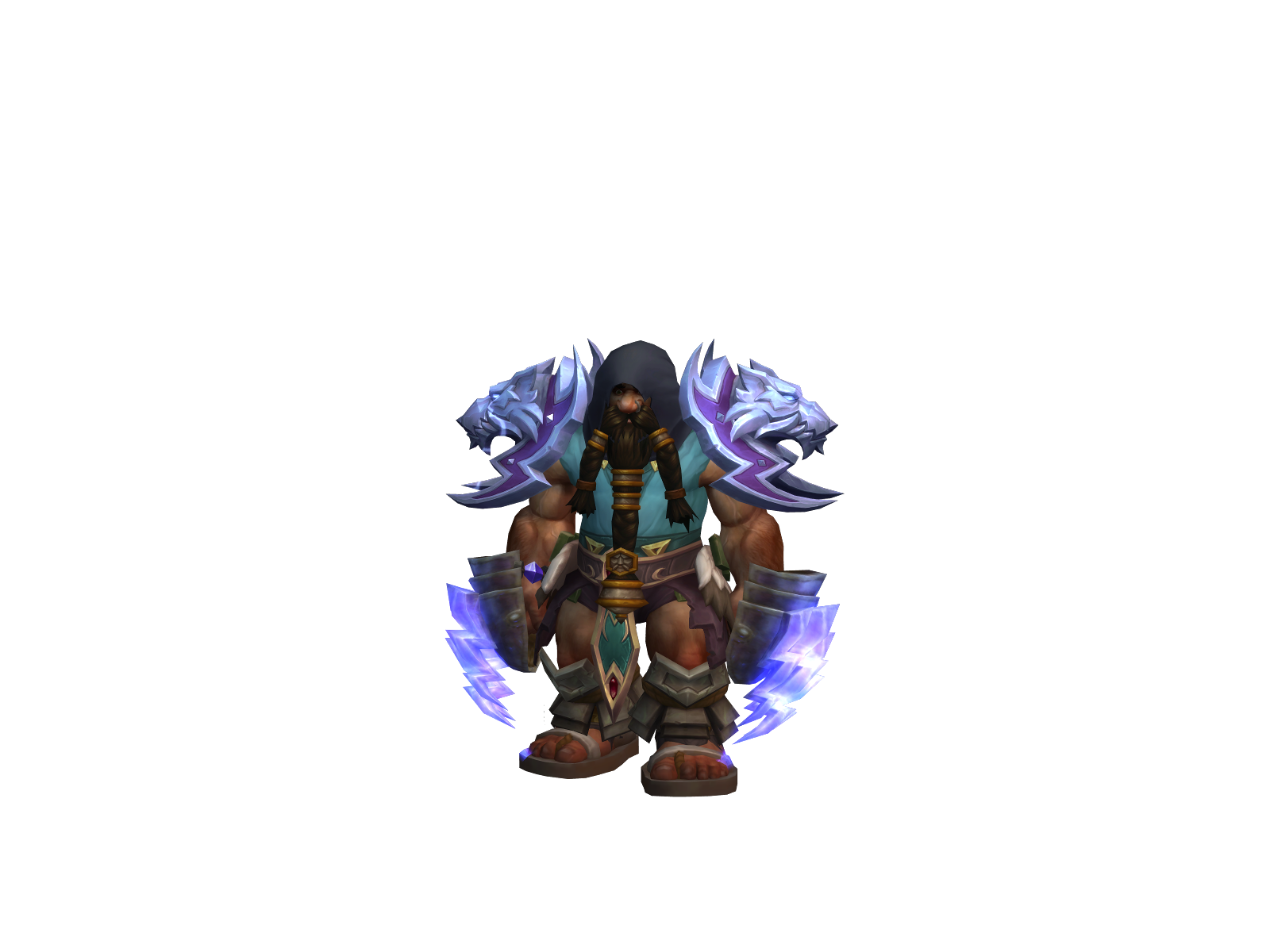 Баракат 3D character render