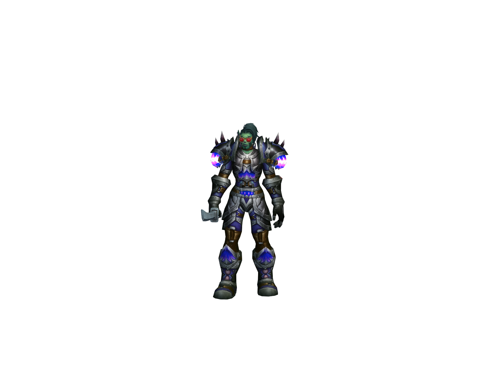 Лютыйвар 3D character render