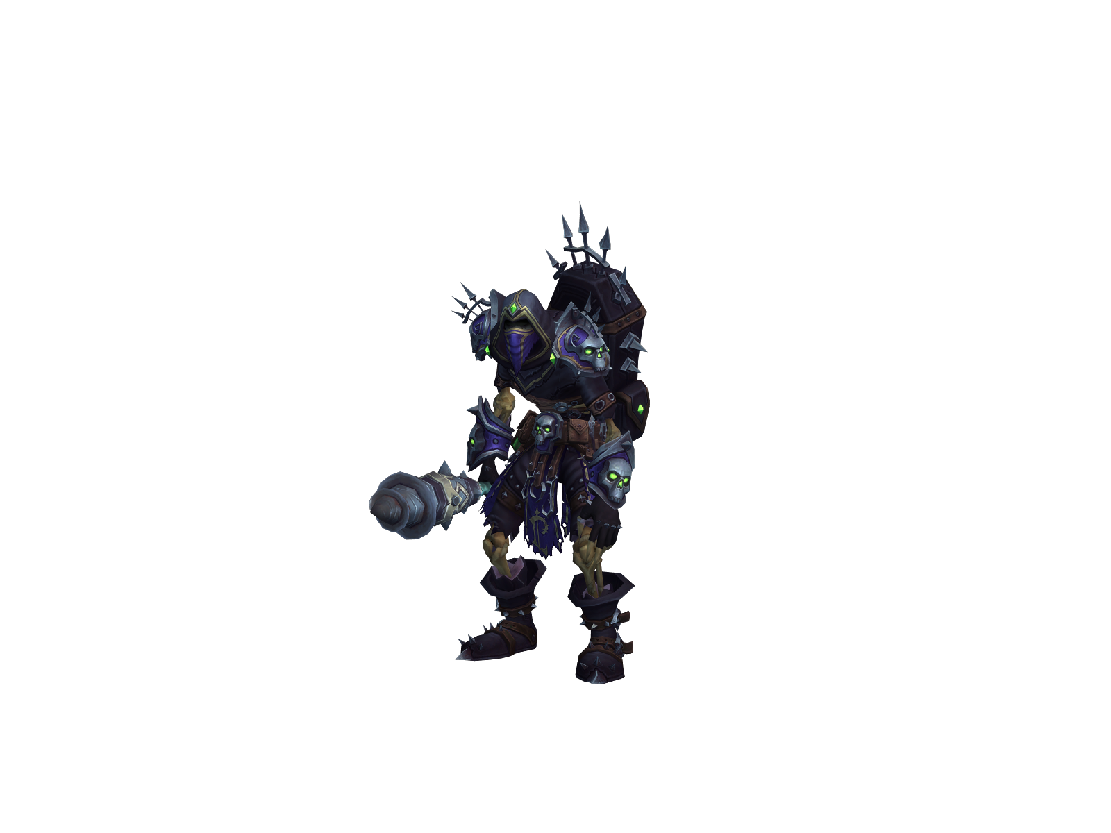 Изек 3D character render