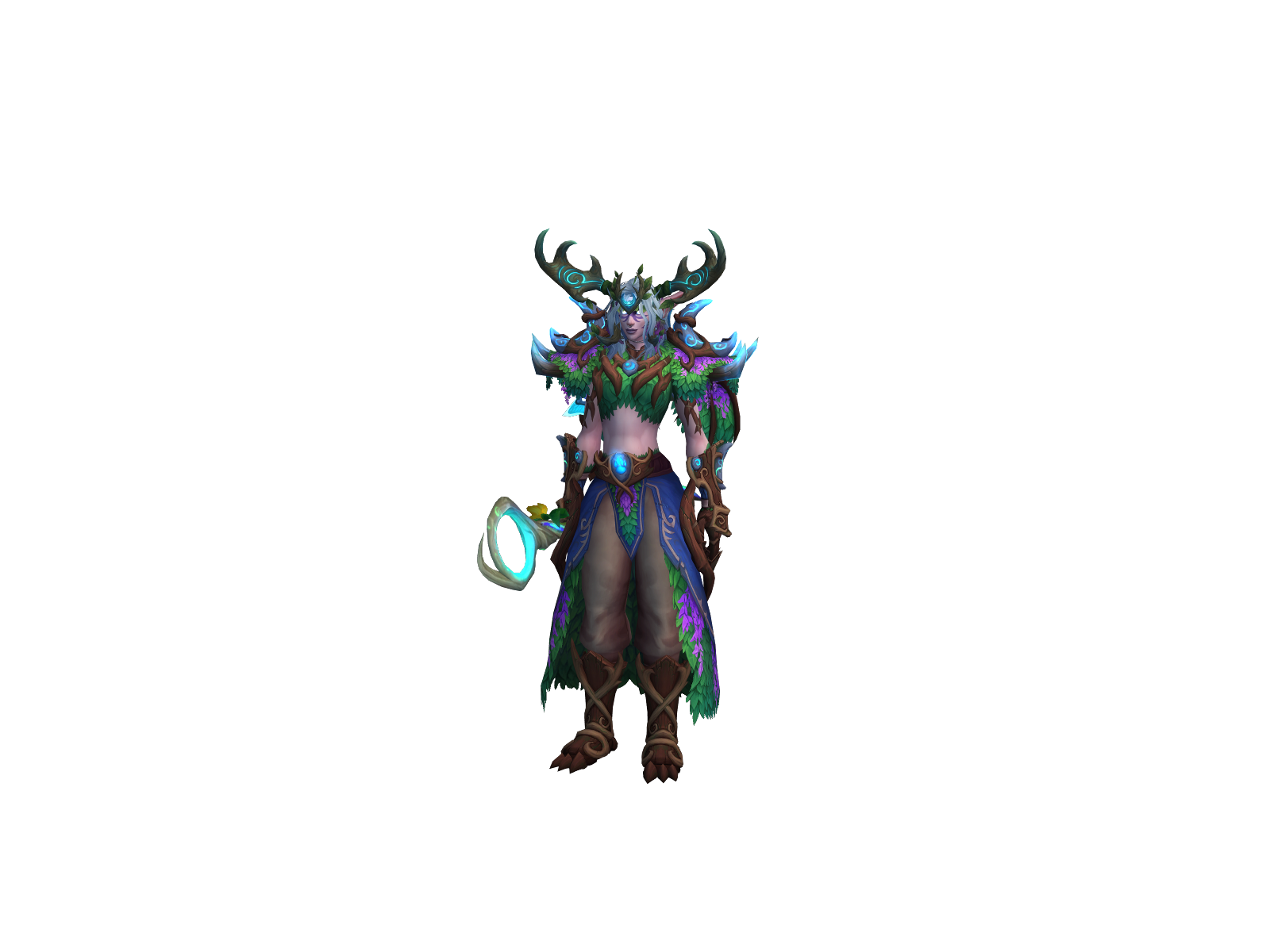 Луноягодная 3D character render