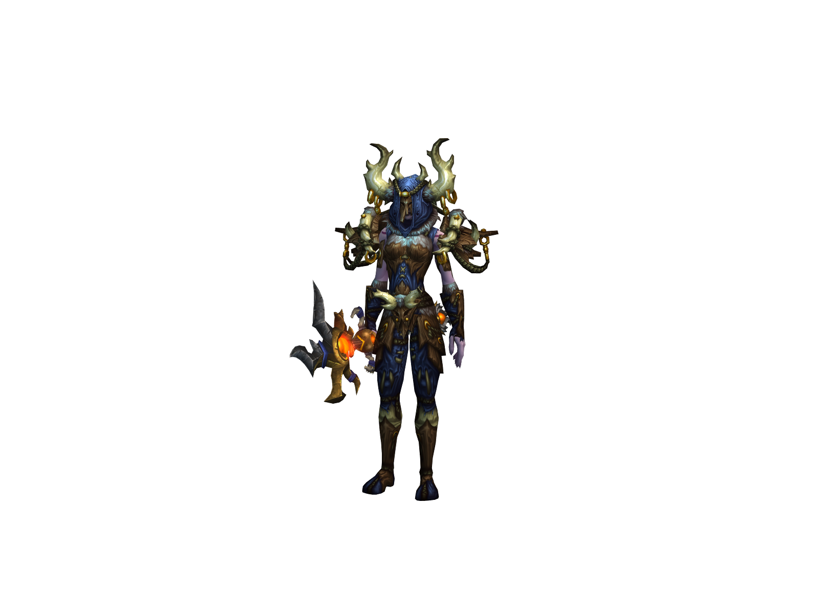 Пуссикет 3D character render