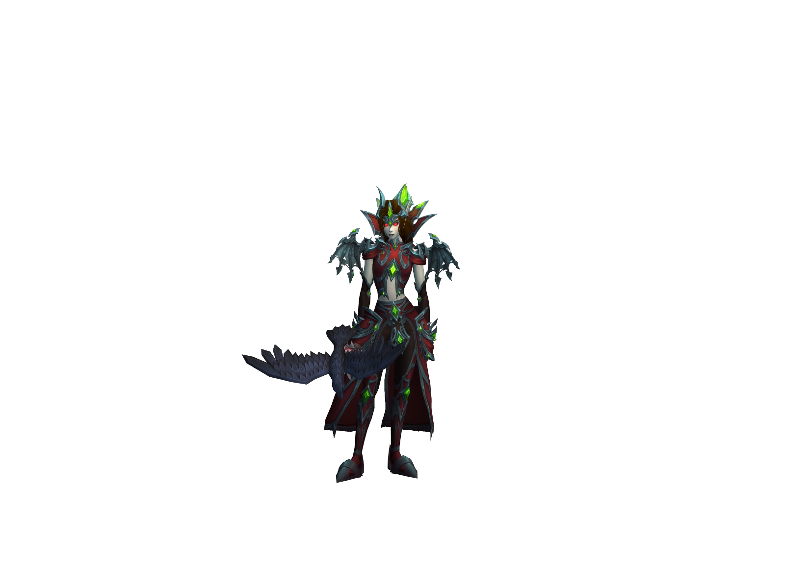 орнитология 3D character render