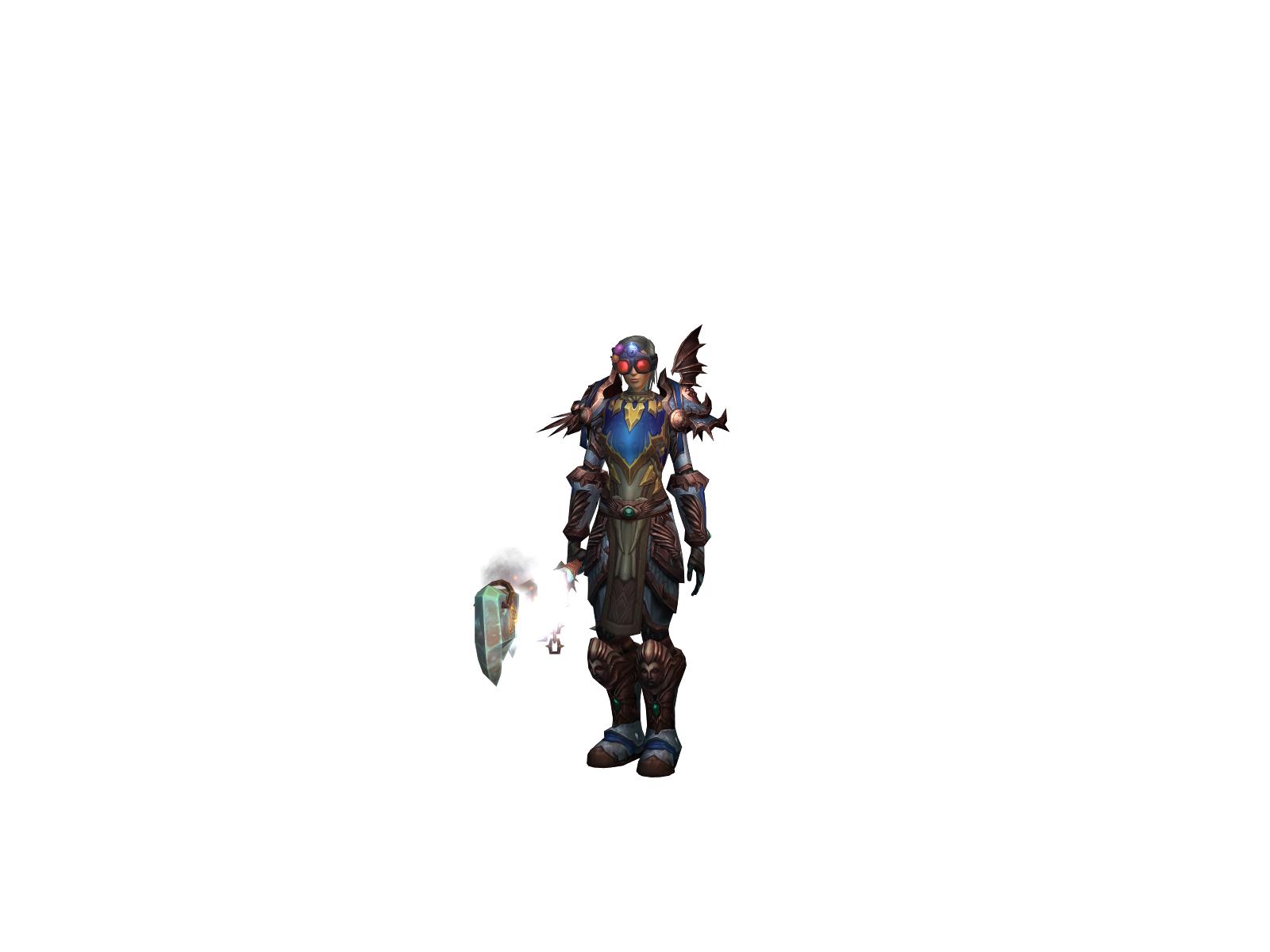 Месьеджек 3D character render