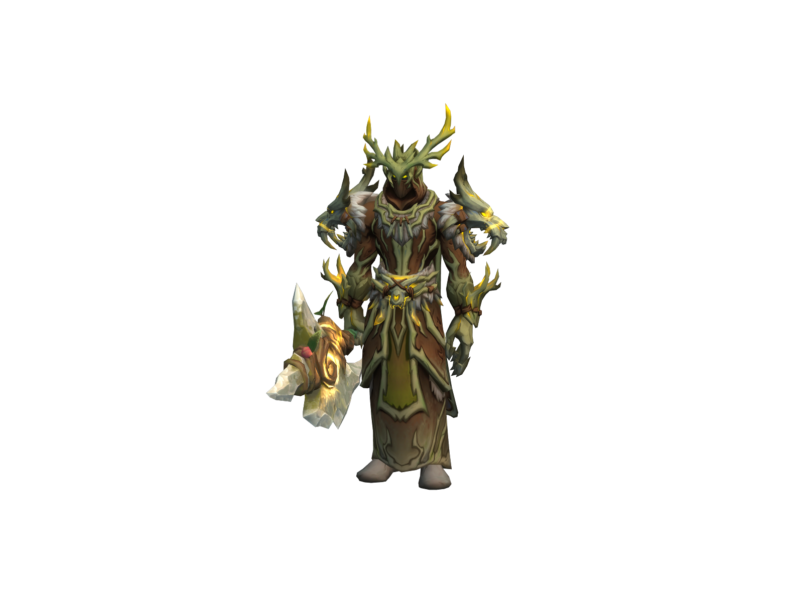 Ирыстон 3D character render
