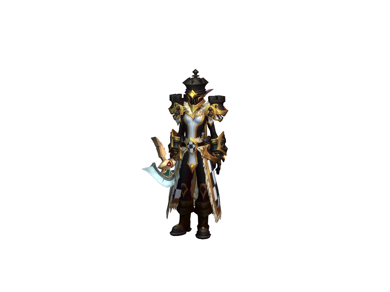 Нотед 3D character render