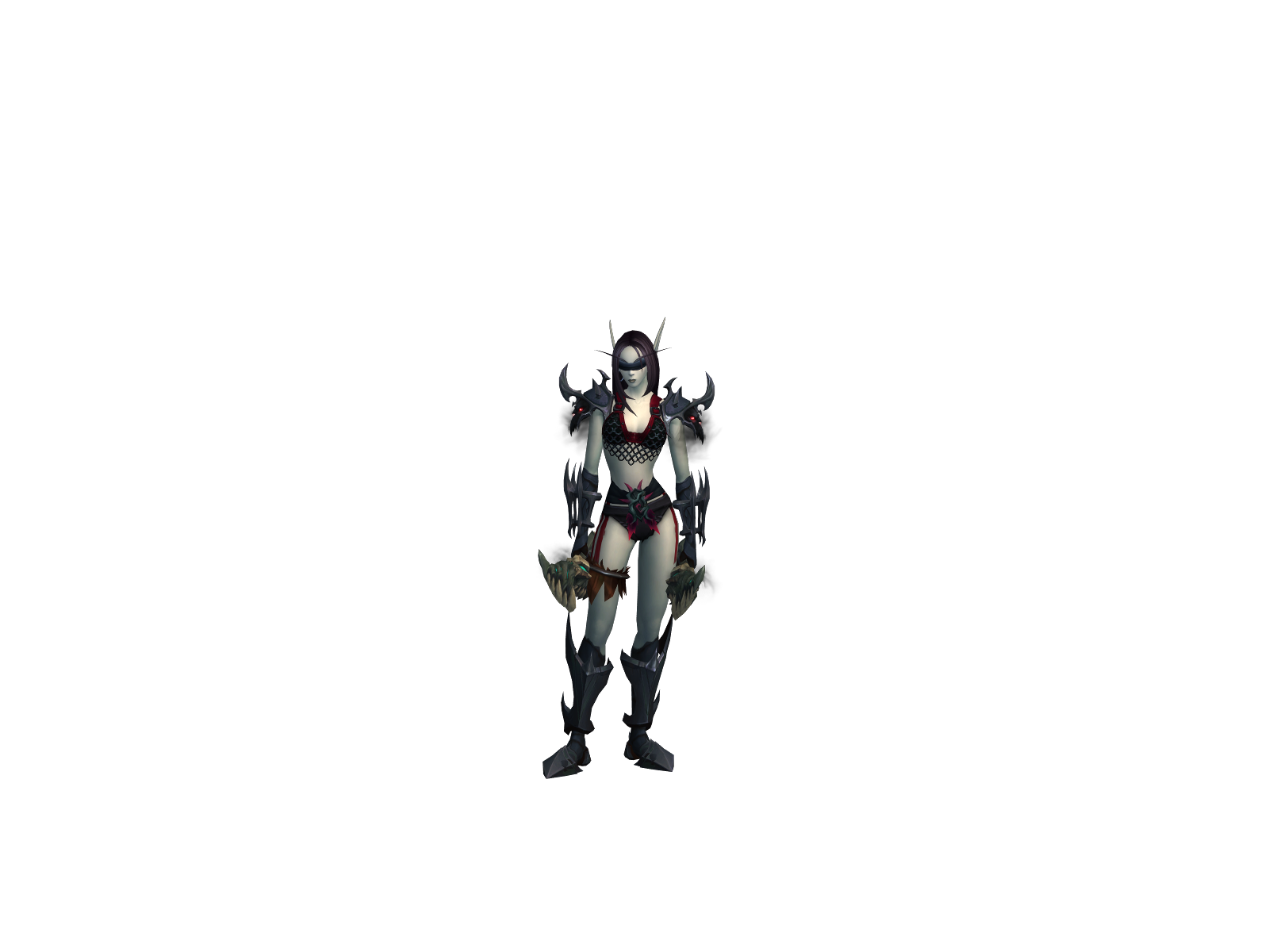 Шинадарк 3D character render