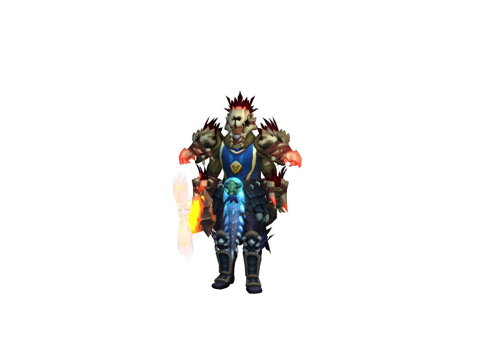 Карумбиец 3D character render