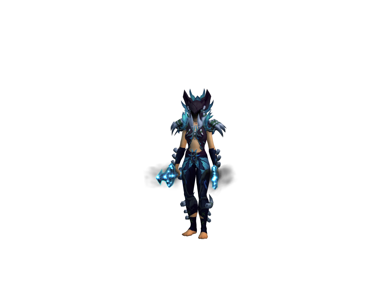 Гречания 3D character render