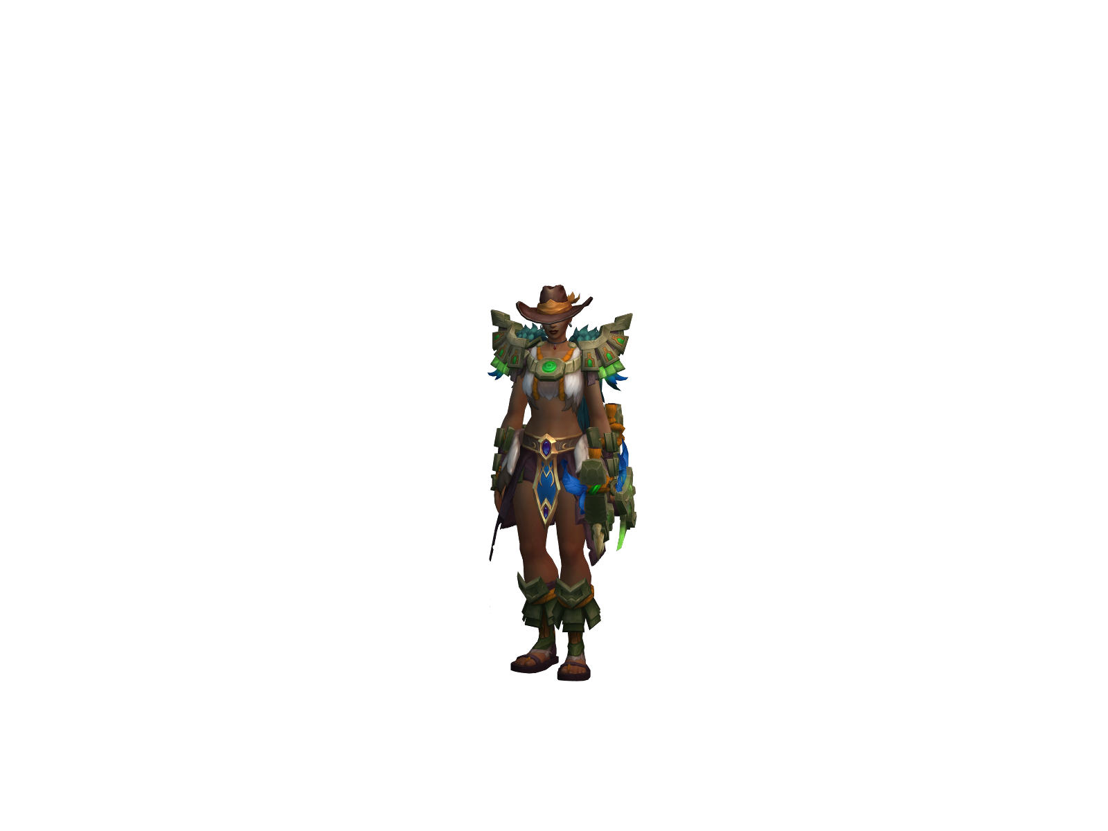 Дженкемхо 3D character render