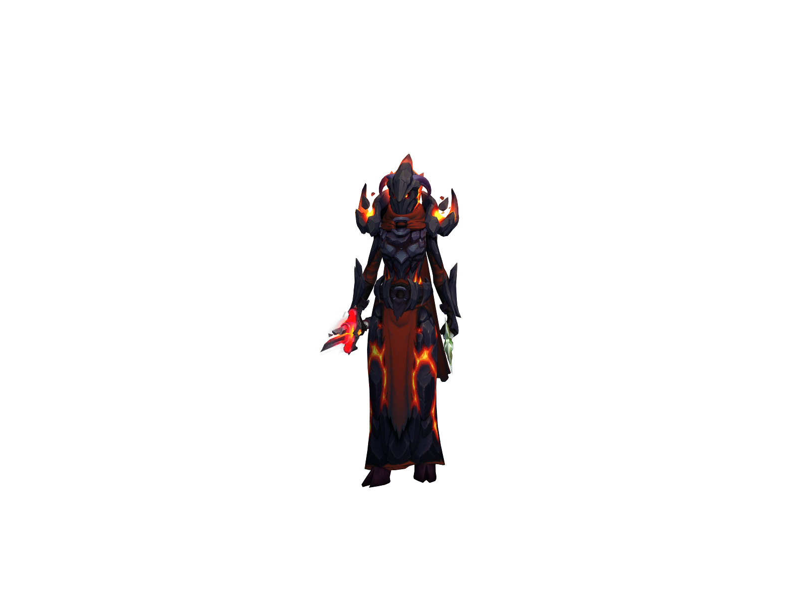Блудирум 3D character render