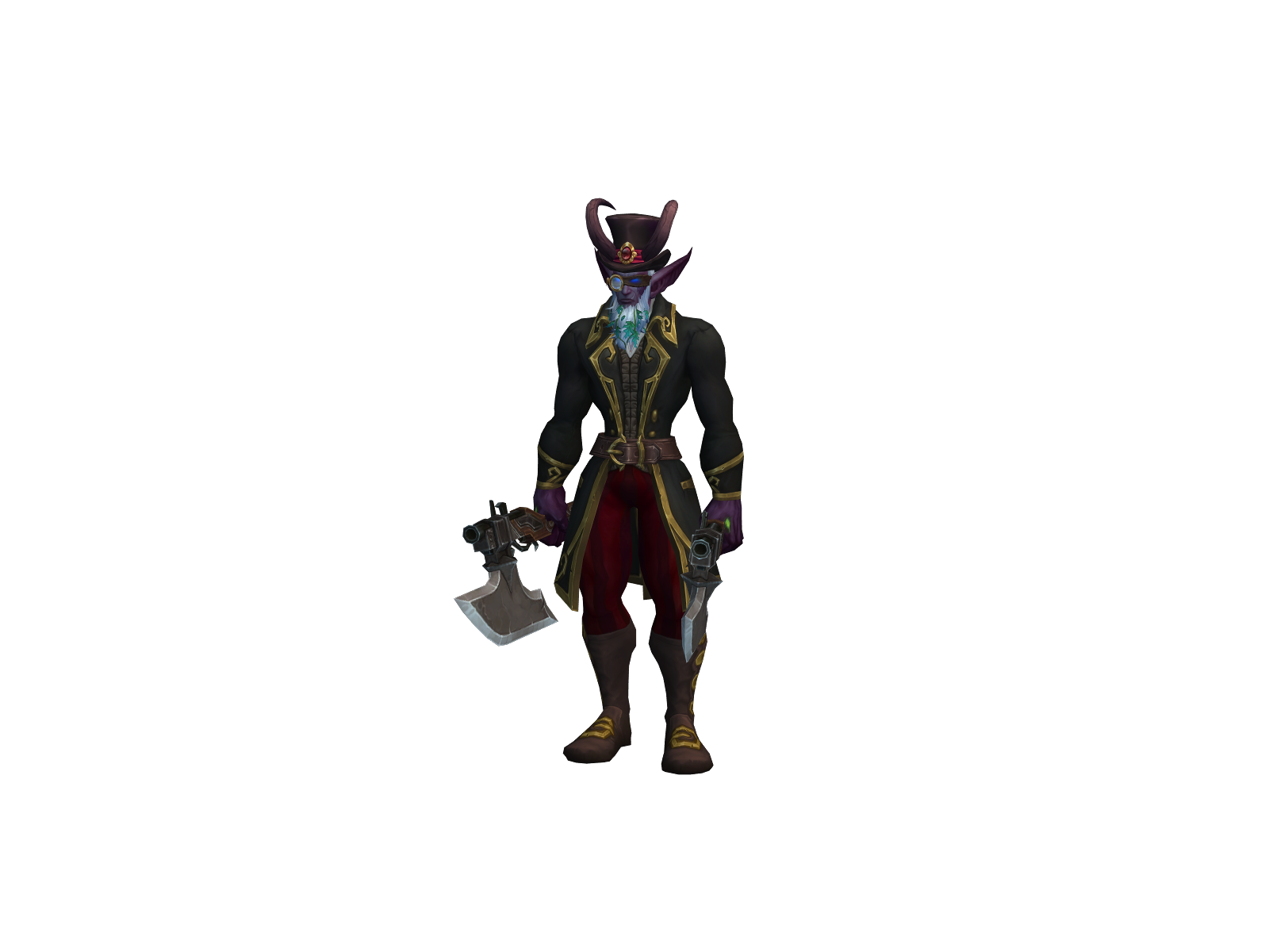 Демонобраз 3D character render