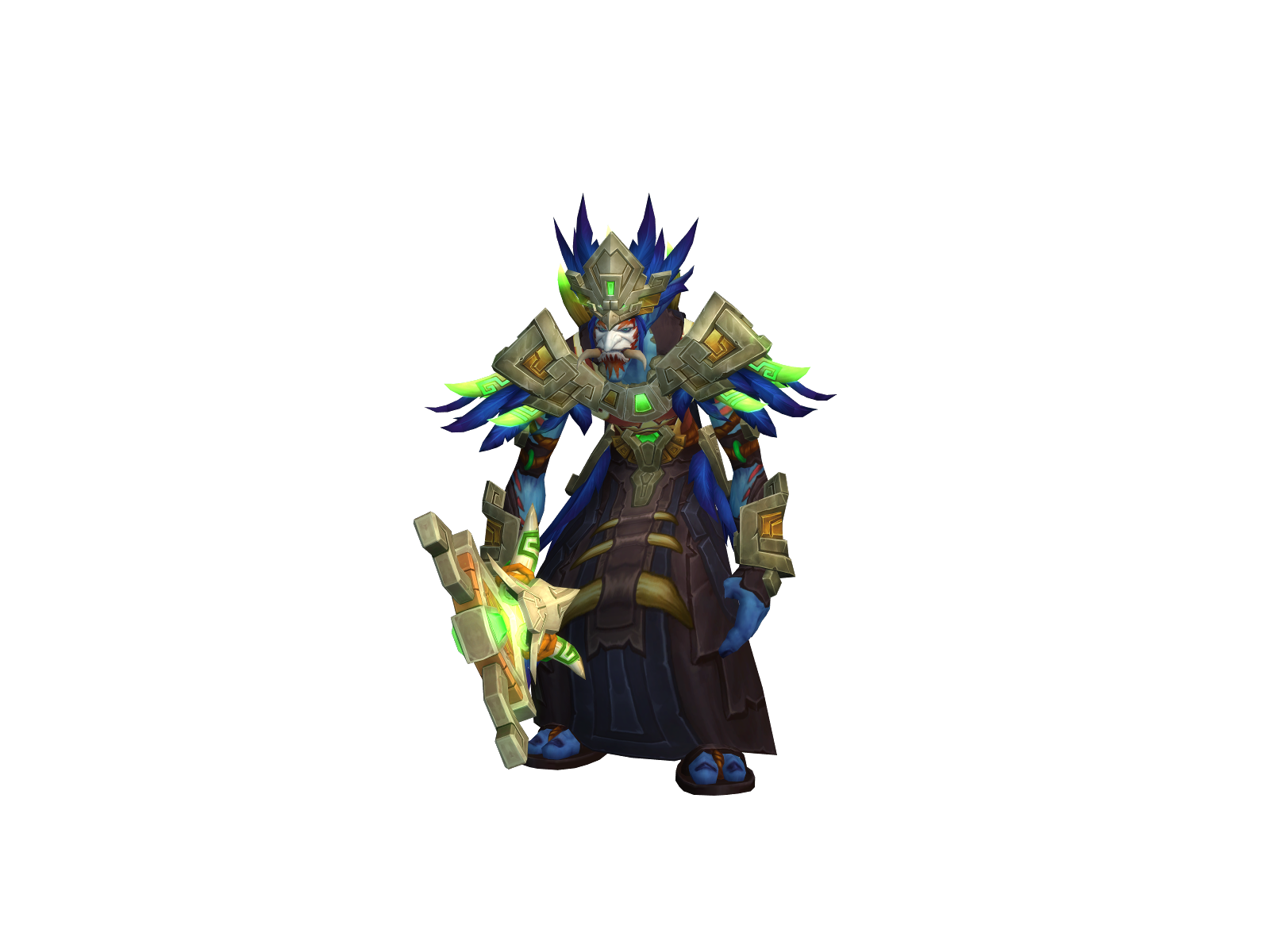 Суняека 3D character render