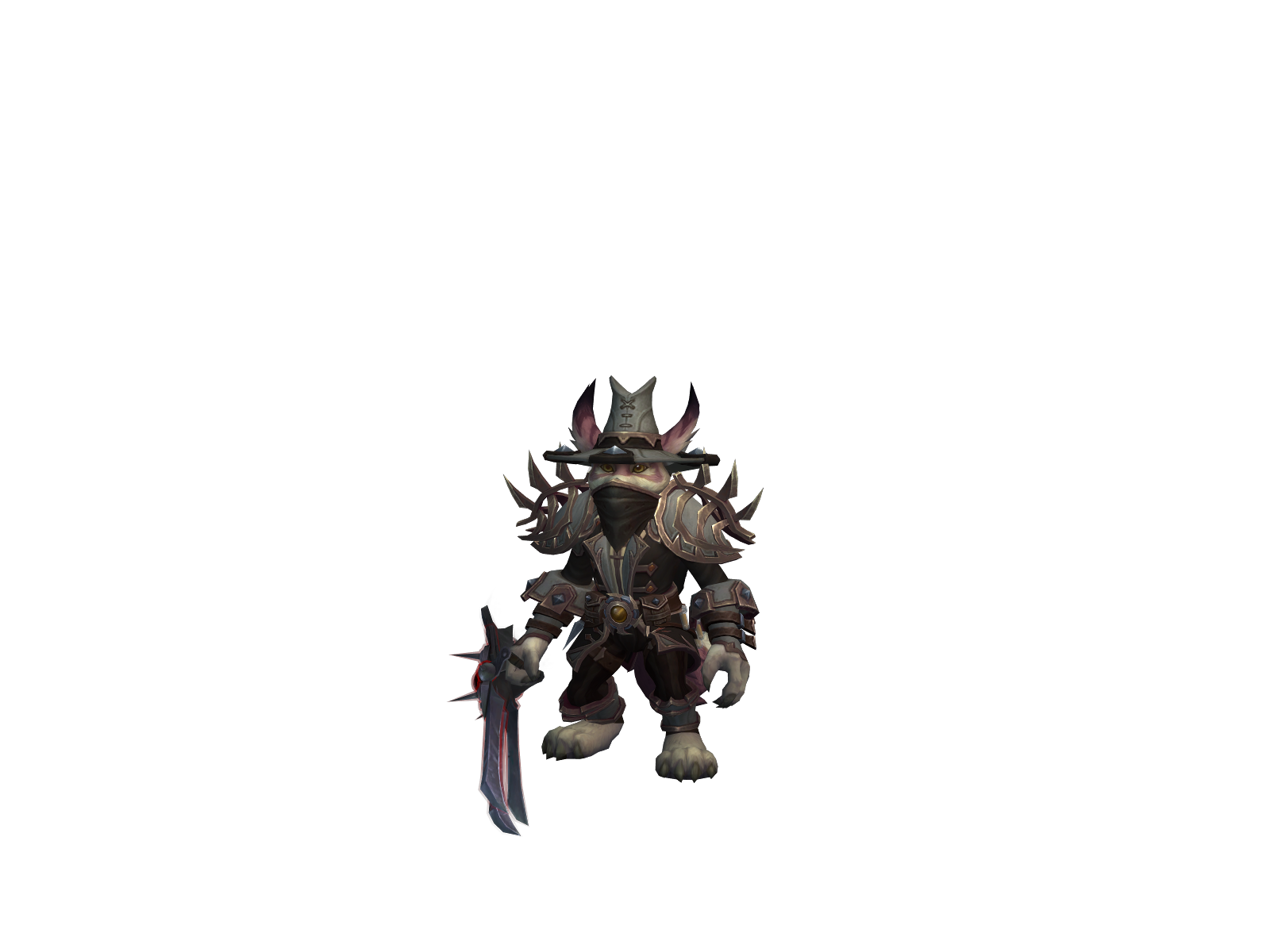 Изикус 3D character render