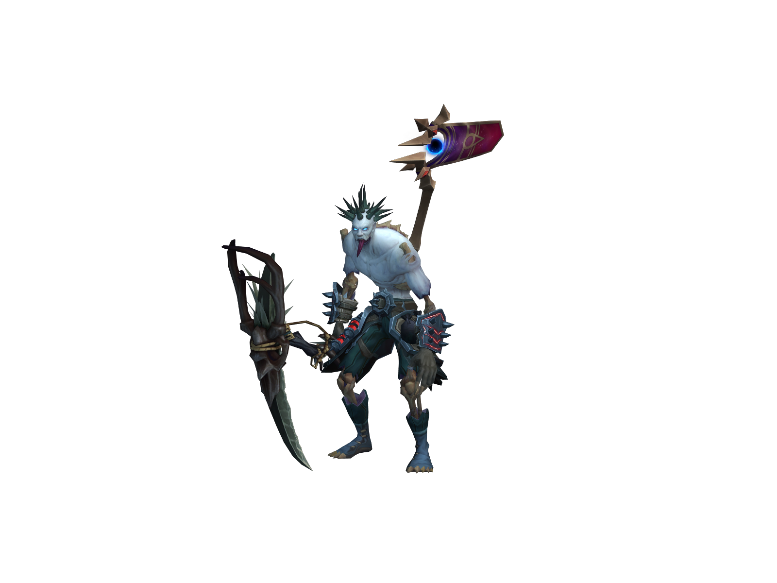 Лютыйколдун 3D character render