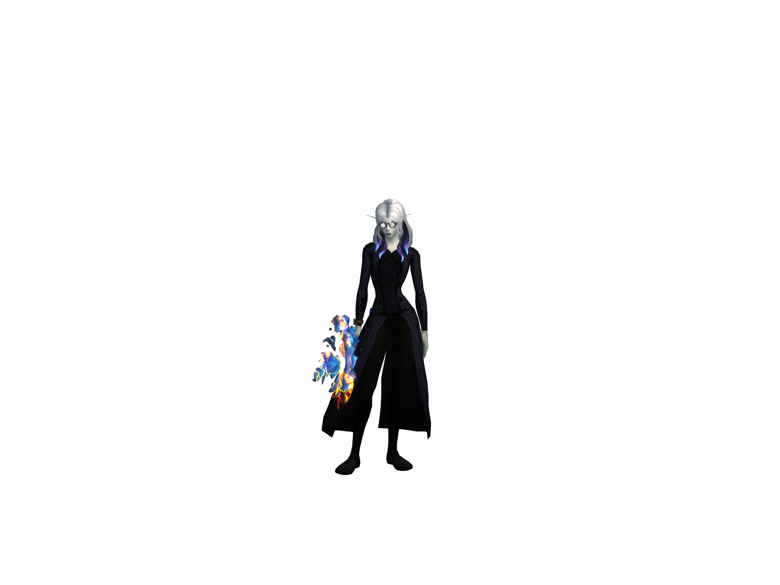 фаермага 3D character render