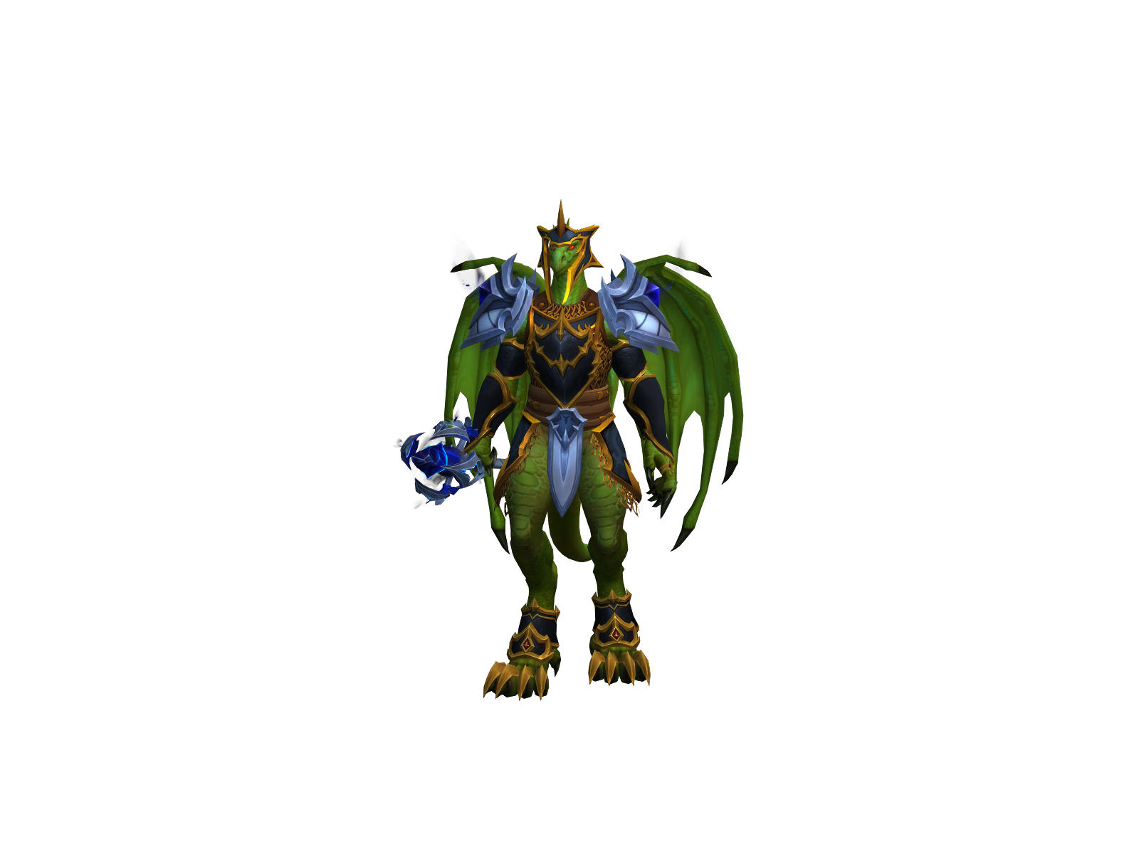 Драгонеро 3D character render