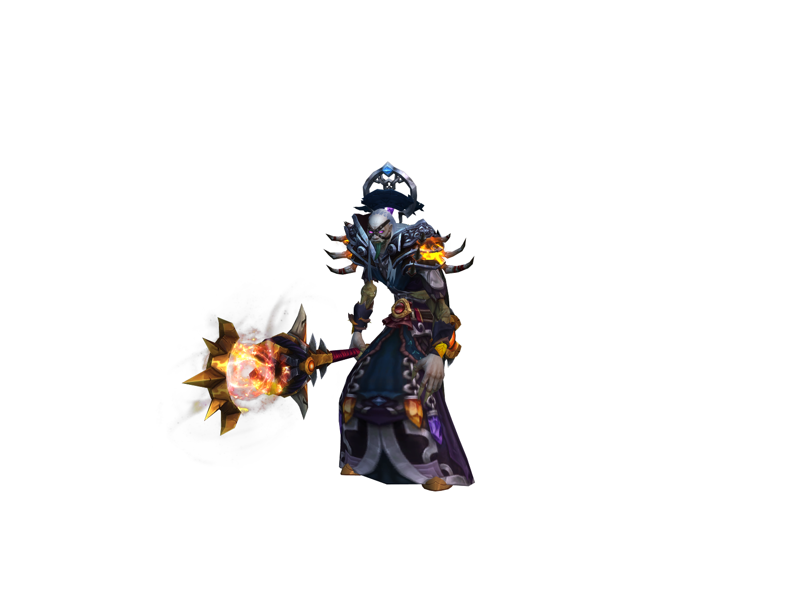 Квензо 3D character render