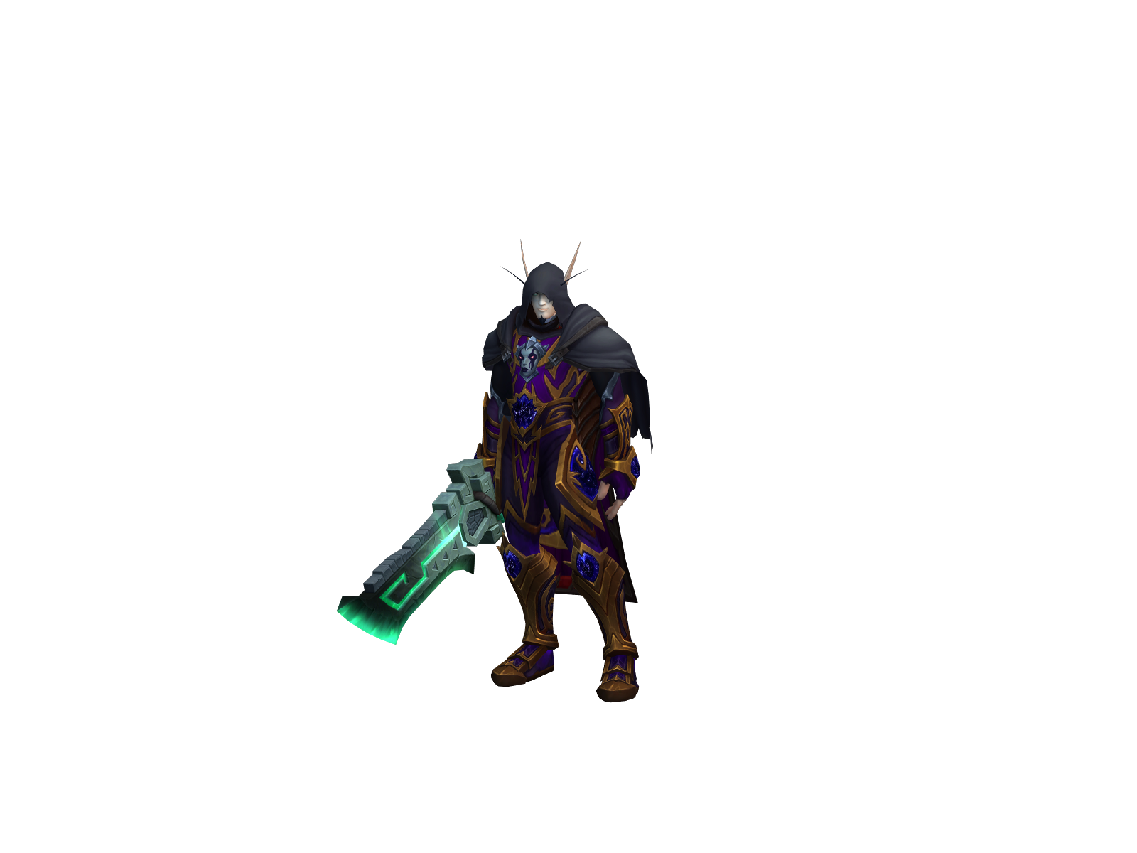 Линдамей 3D character render