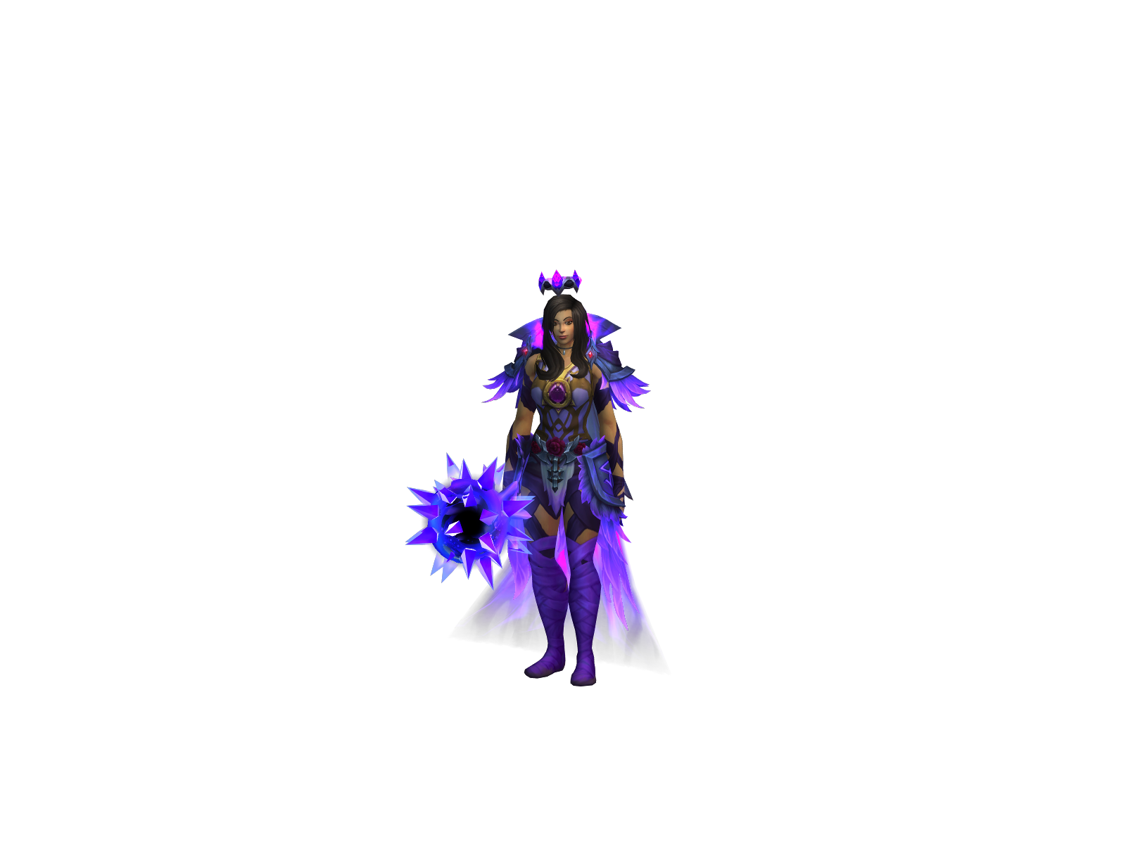 Оливэра 3D character render