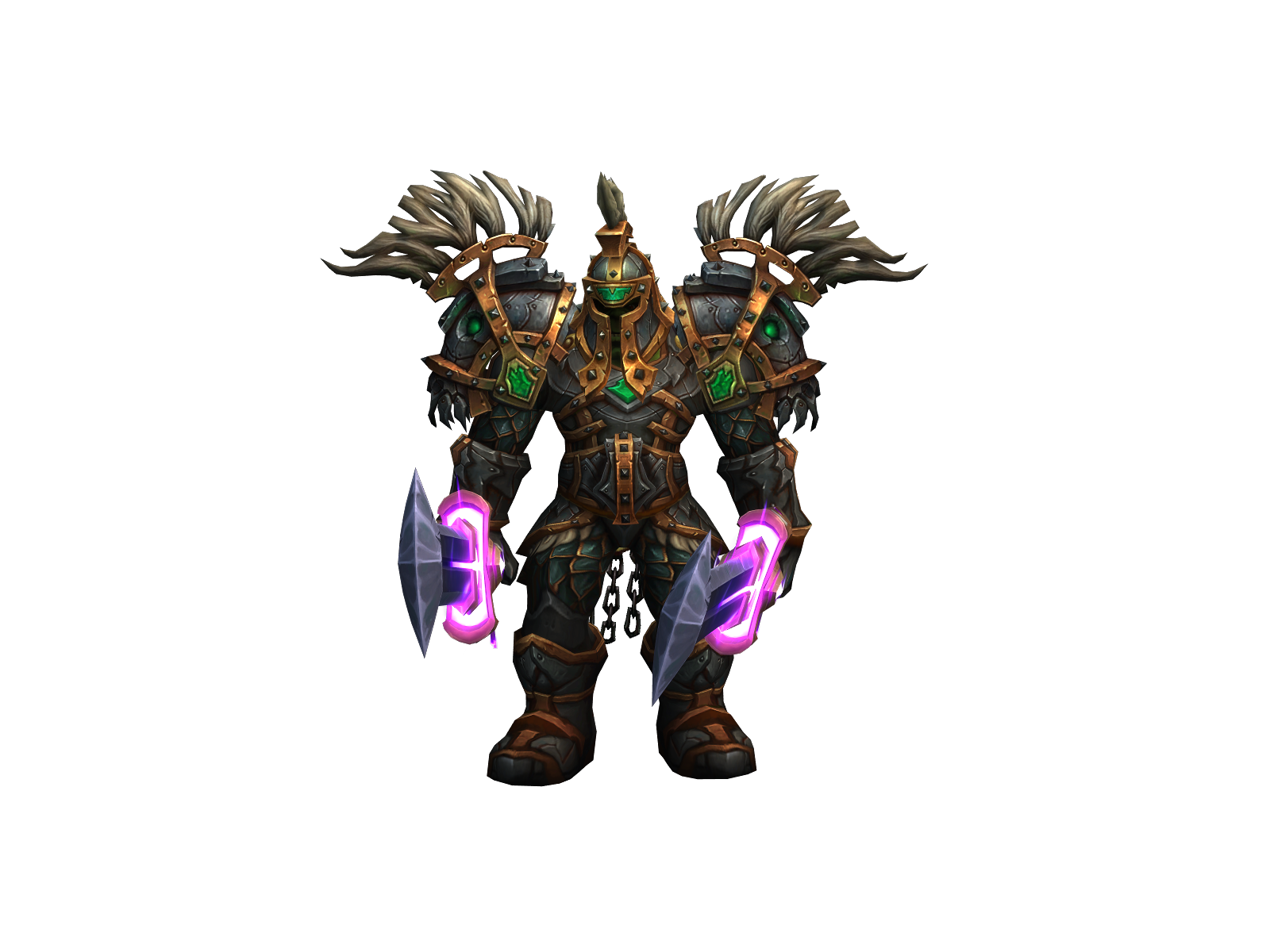 Башкир 3D character render