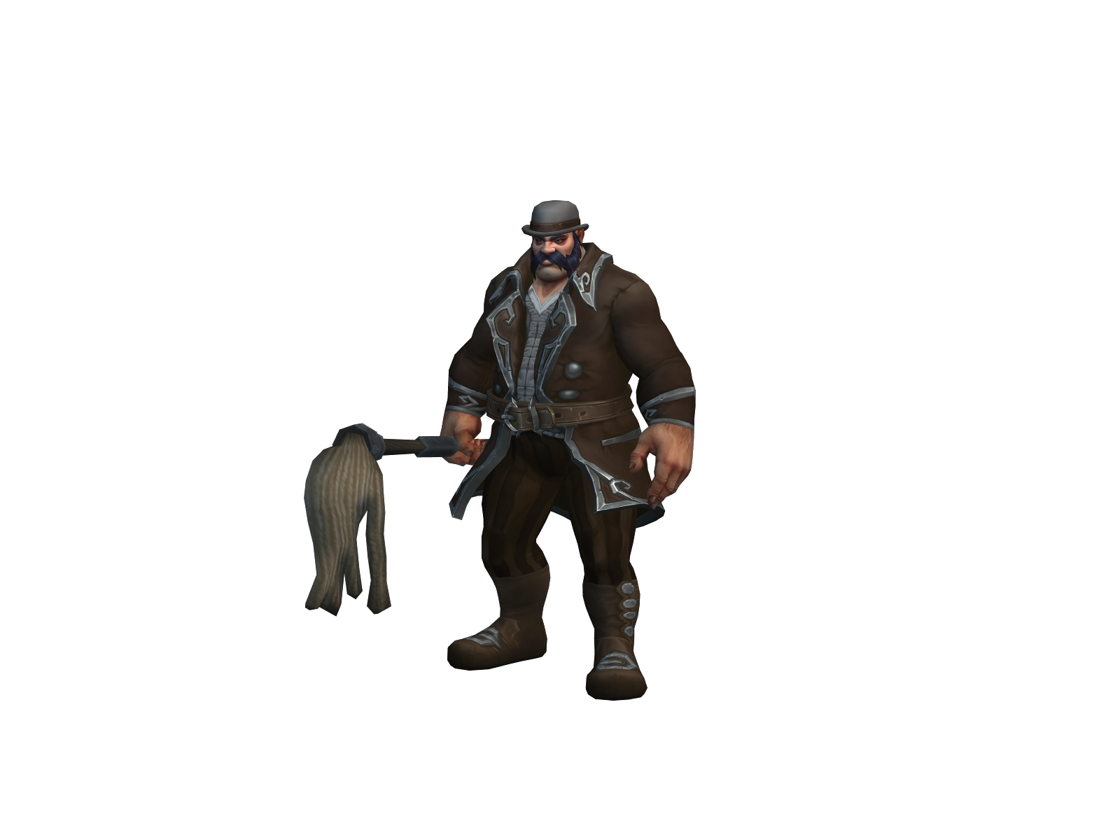 Друтдоборус 3D character render