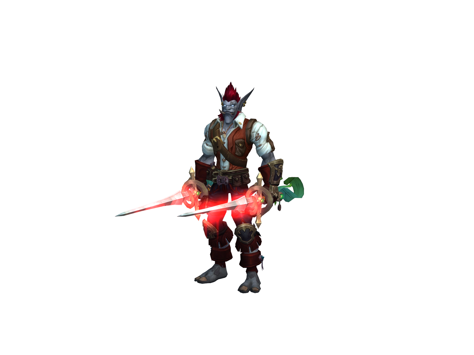 Заркари 3D character render