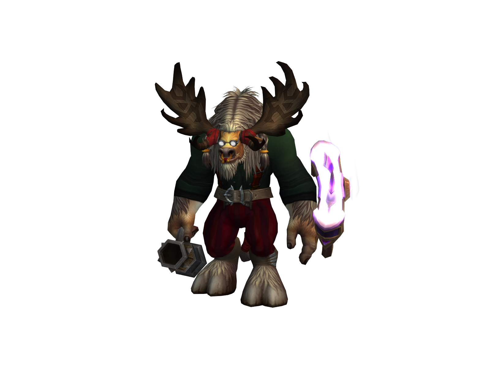 Кроха 3D character render