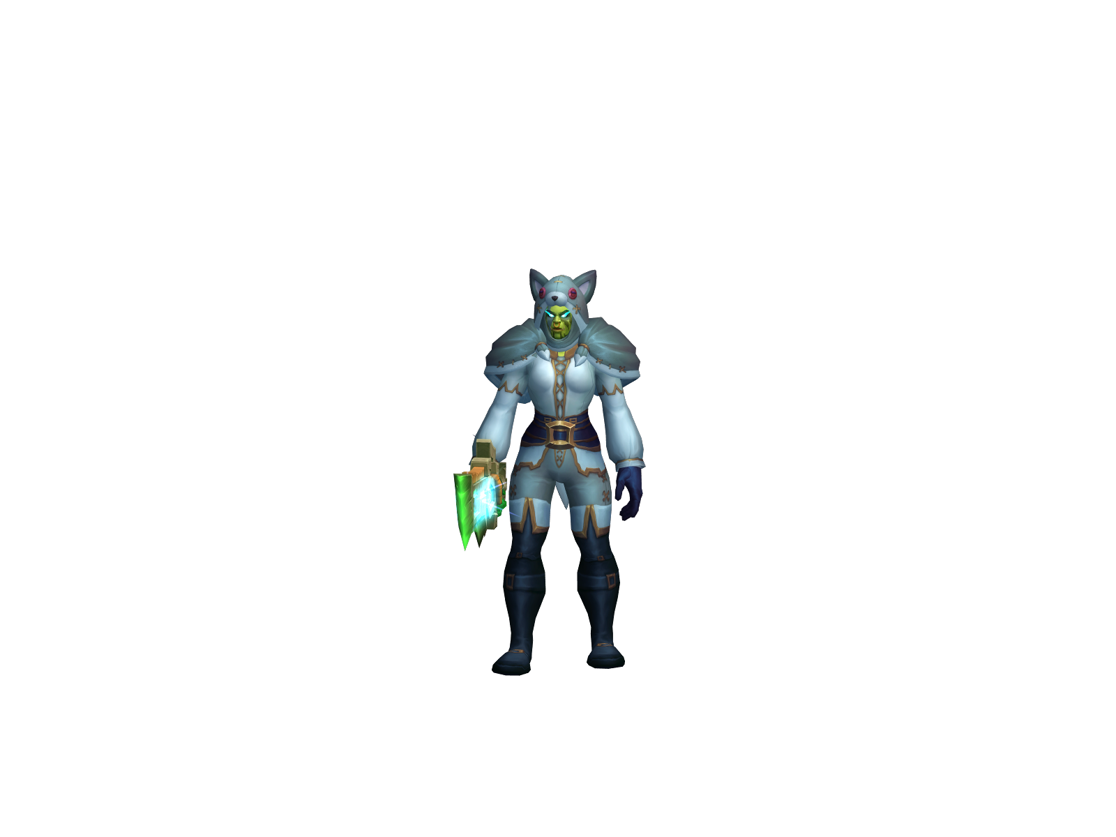 Даркаин 3D character render