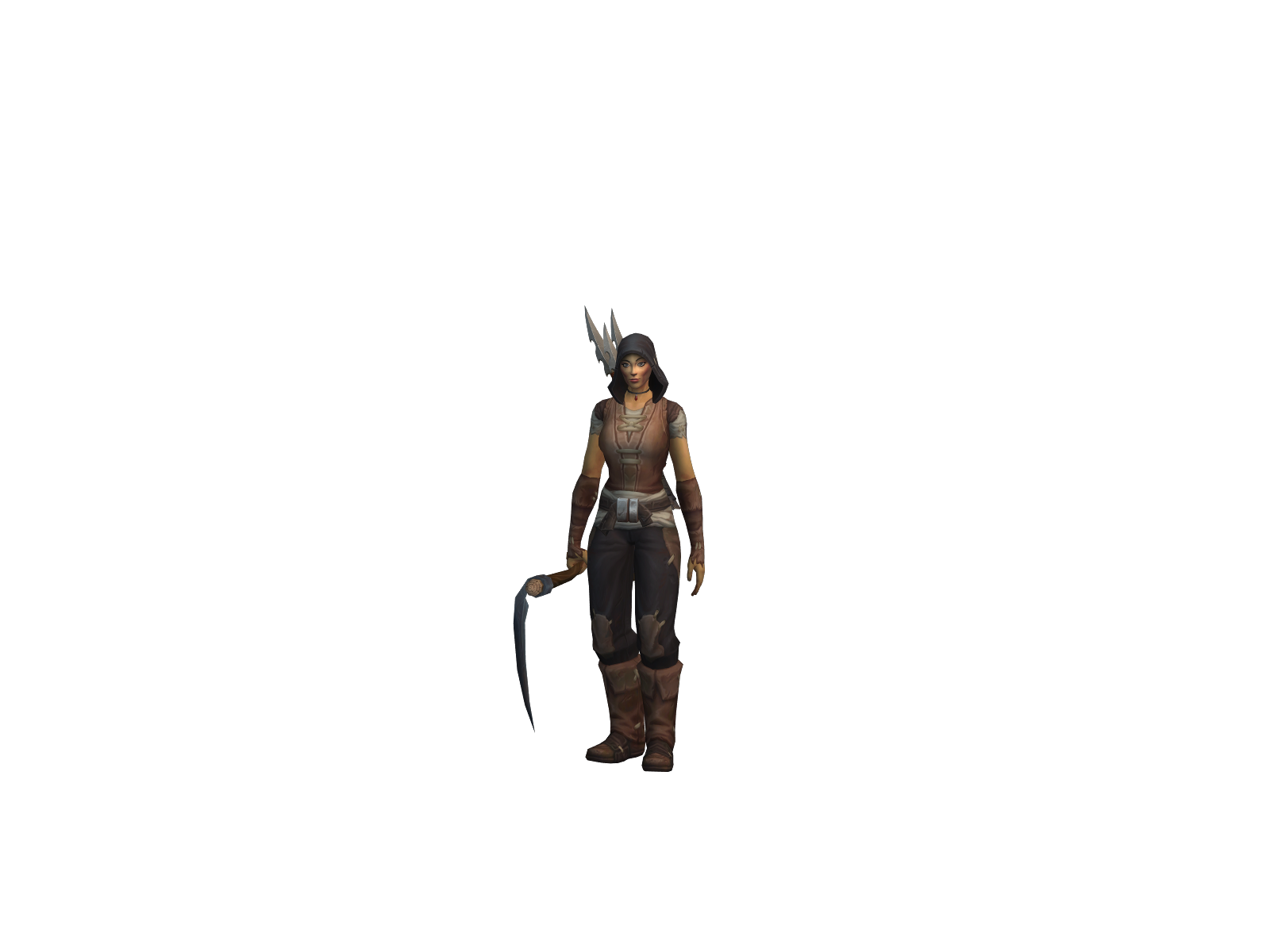Хёкси 3D character render
