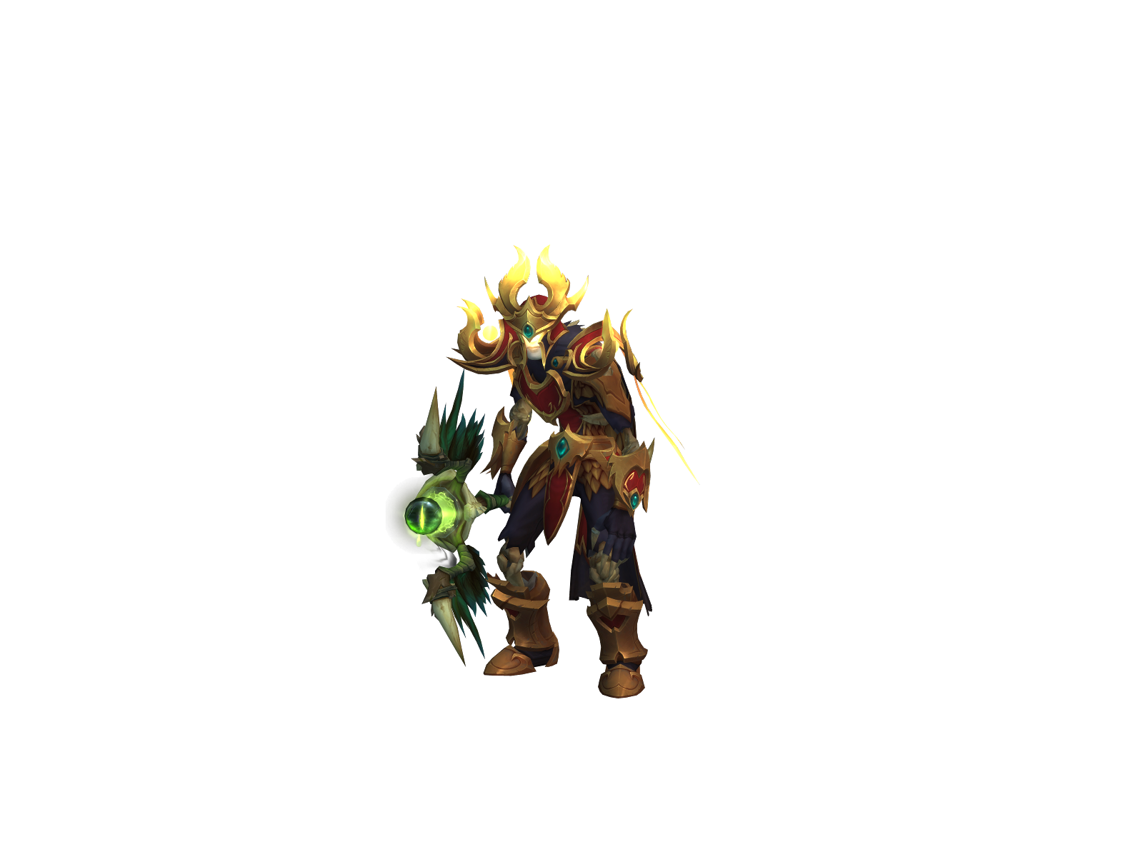 Благой 3D character render