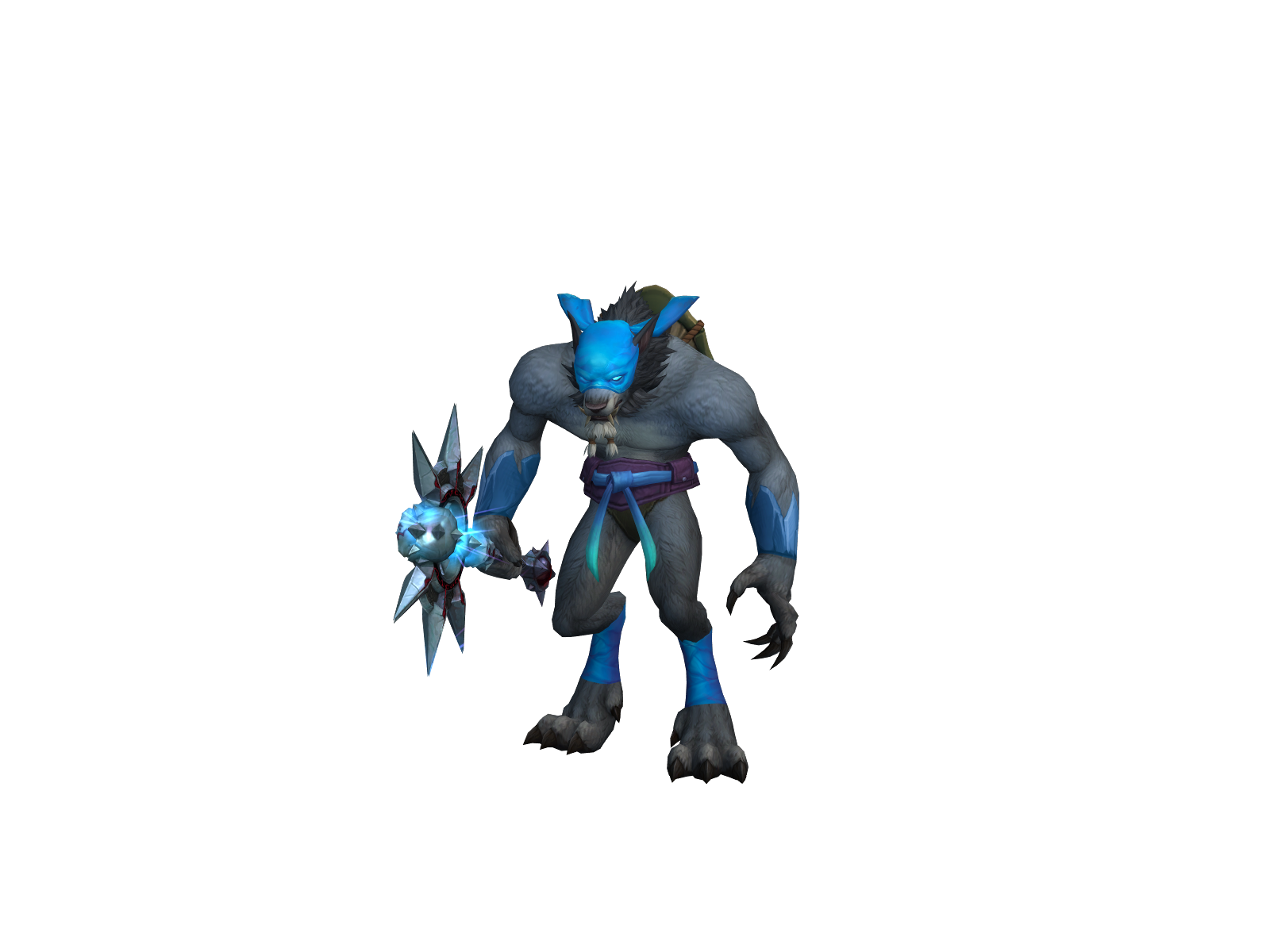 Цах 3D character render