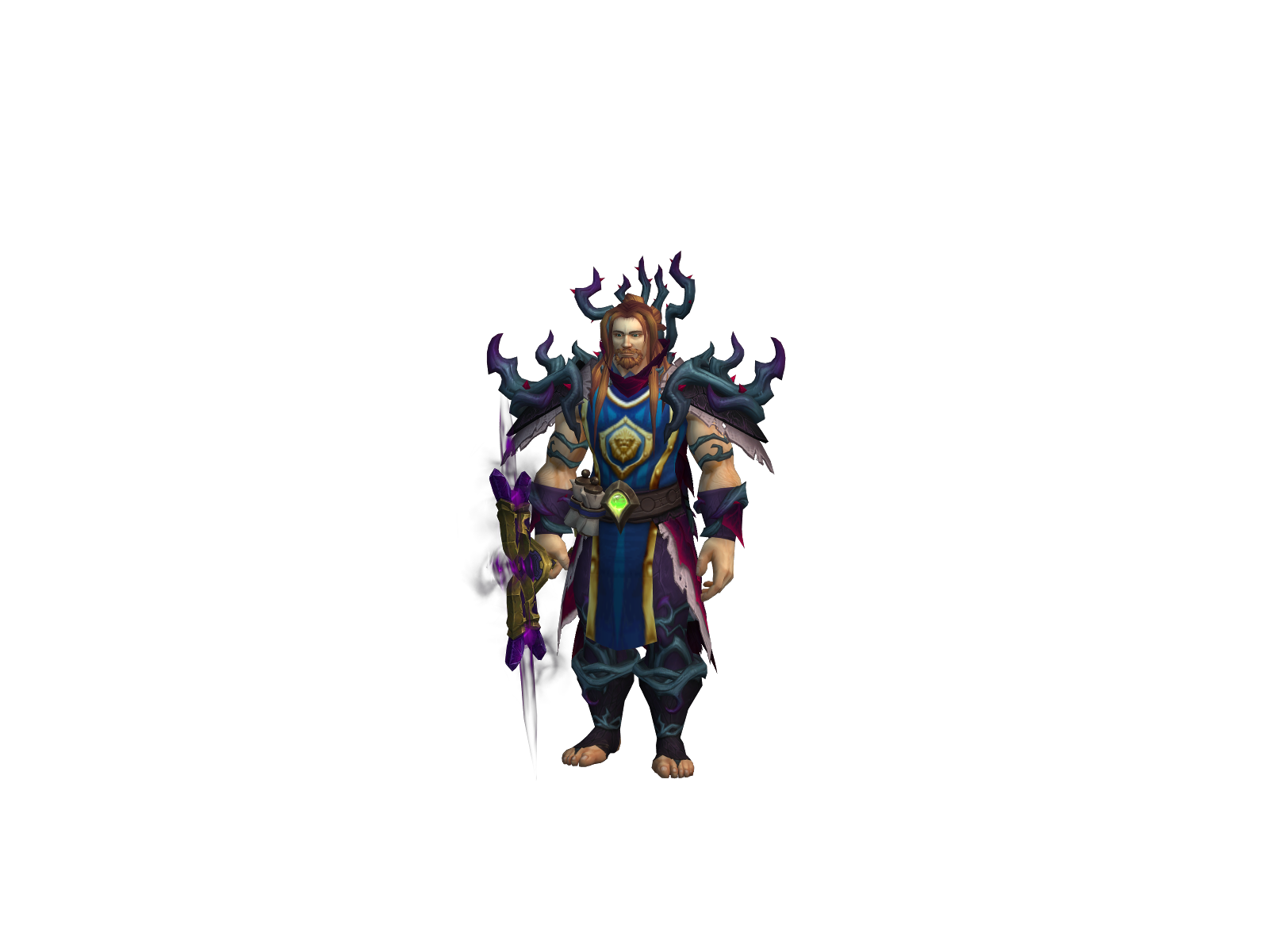 Криалонио 3D character render