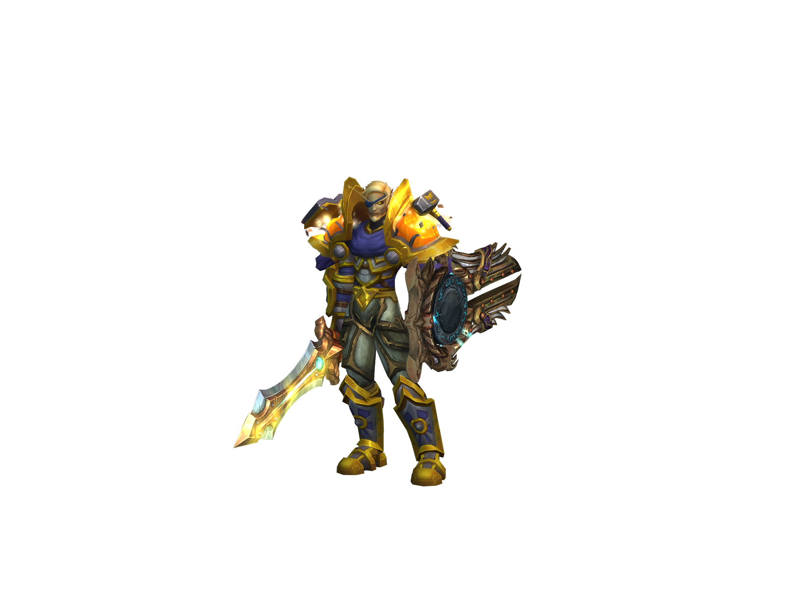 Святослав 3D character render