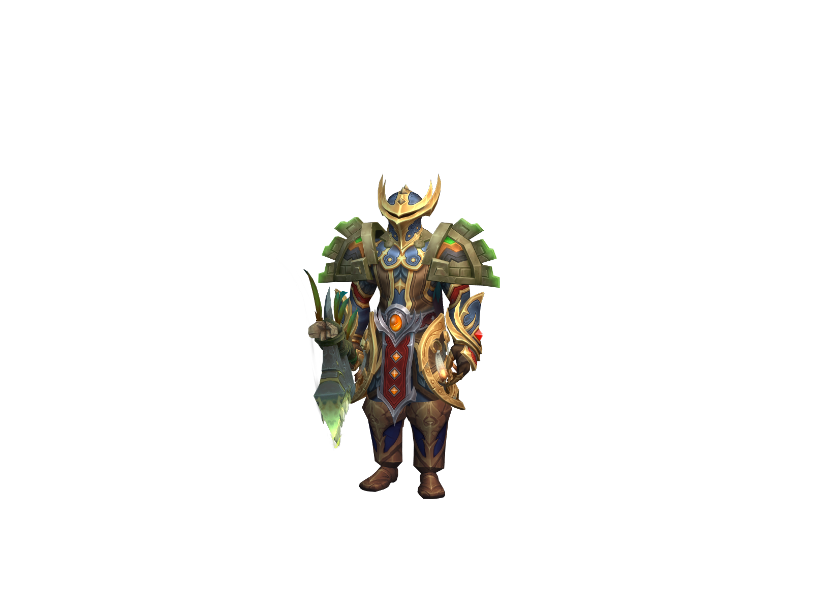 Даймас 3D character render