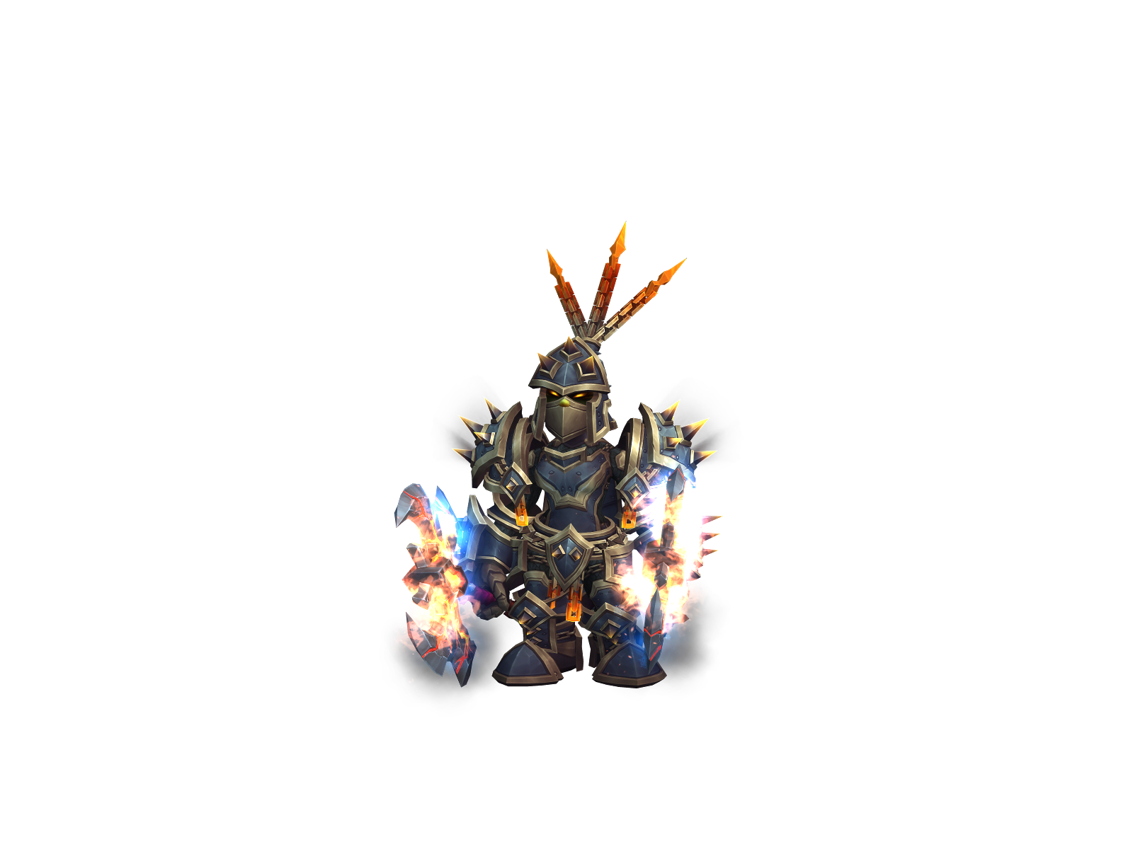 Донкарликоне 3D character render