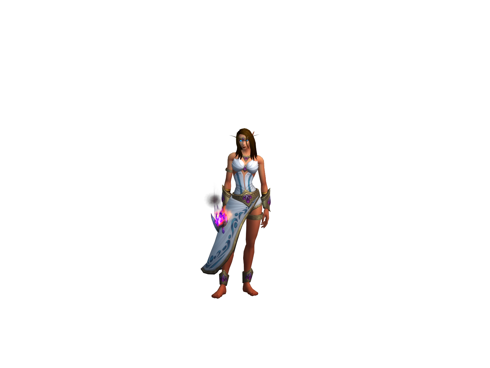 Електра 3D character render