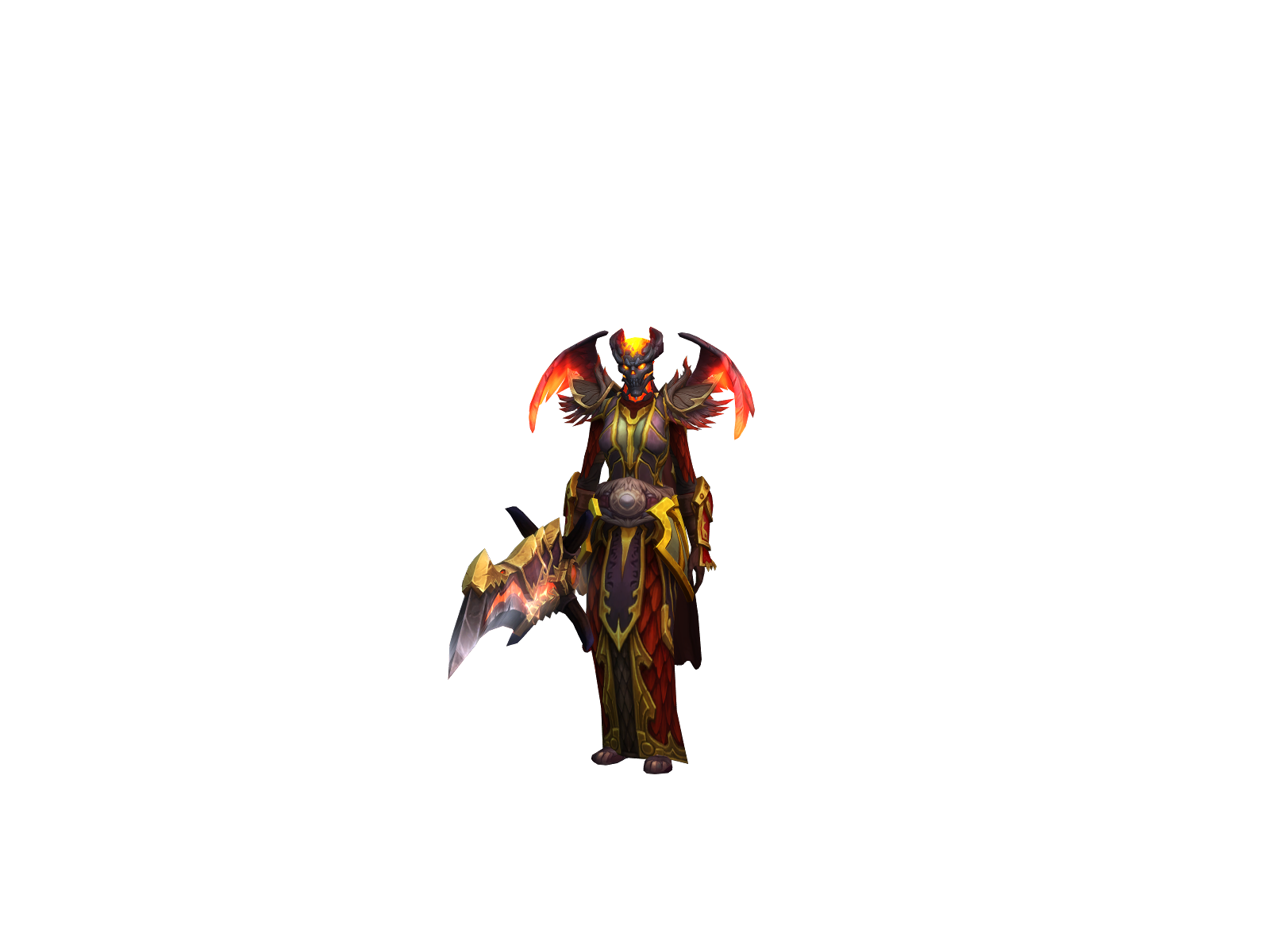 Ильдрассил 3D character render