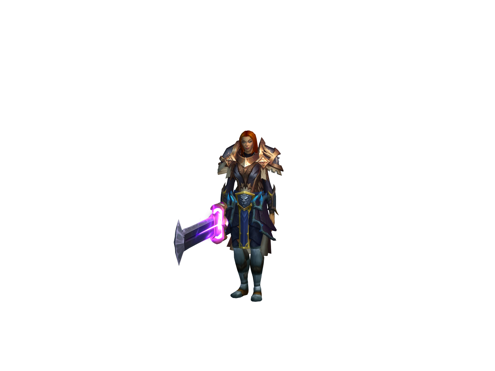 Междугорка 3D character render